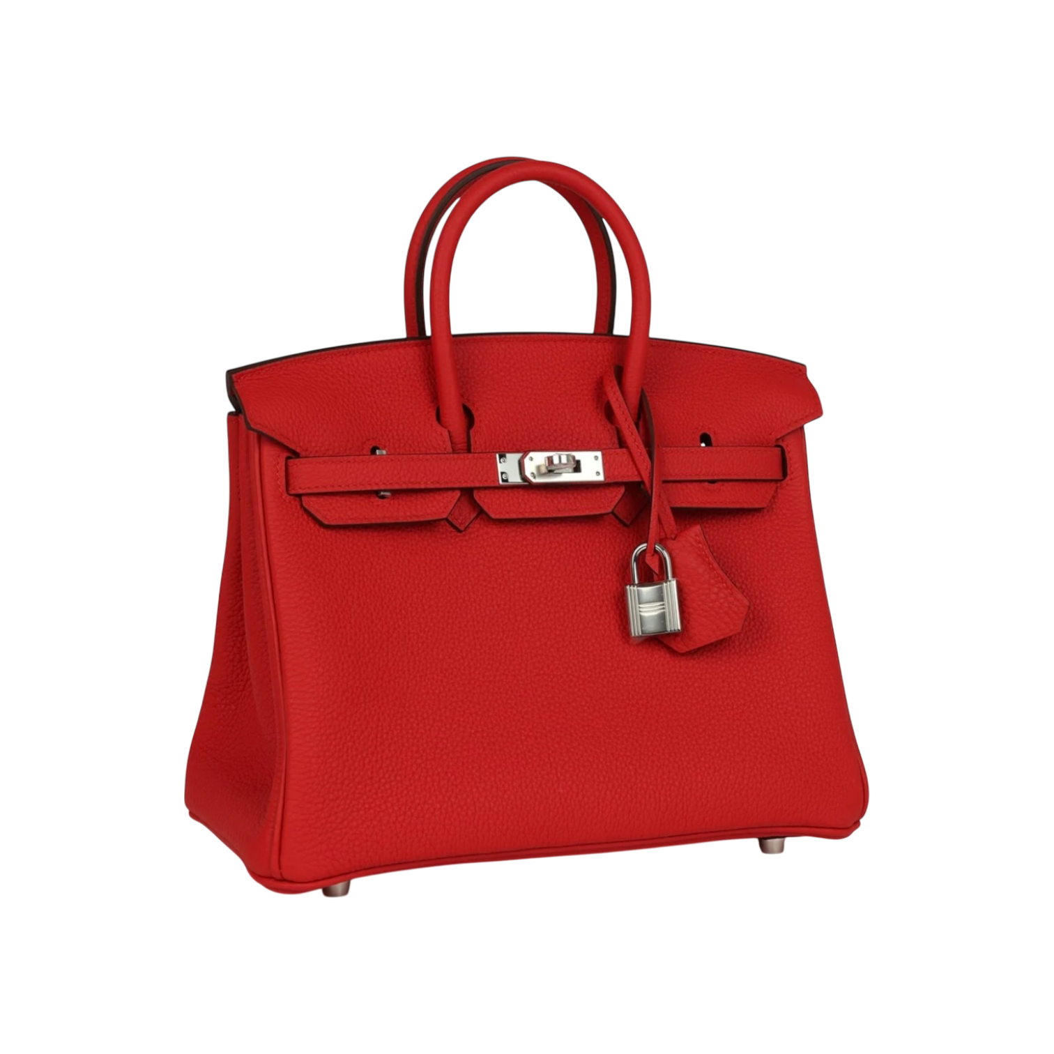 Hermès Birkin 25 Rouge Radieux Togo Palladium Hardware Chrome Dubai