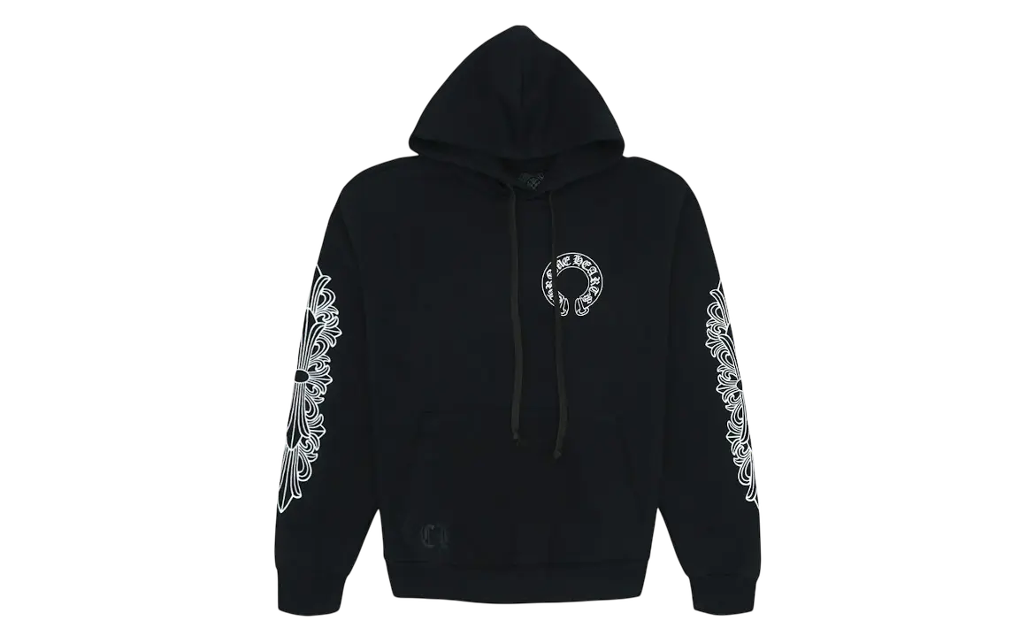 Chrome Hearts Horseshoe Floral Hoodie Chrome Dubai