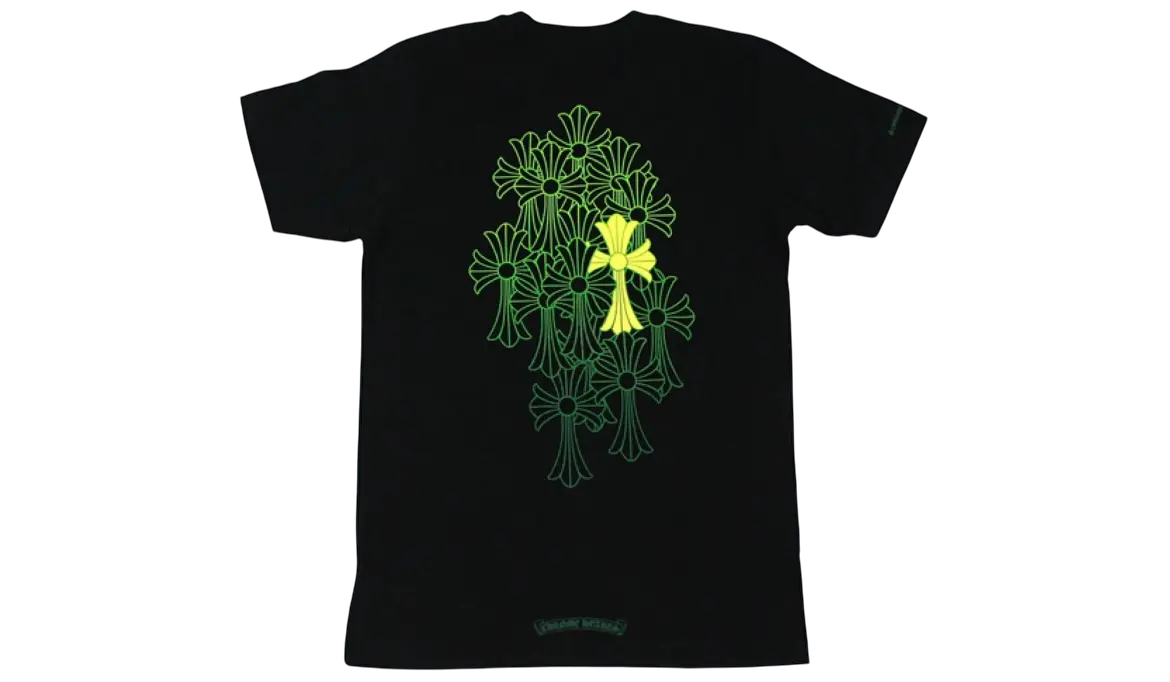 Chrome Hearts Cemetery T-Shirt Green Chrome Dubai