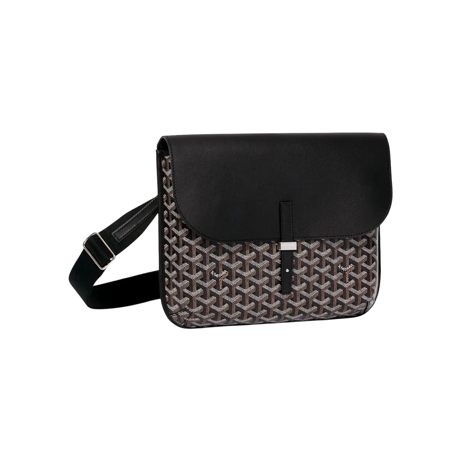 Goyard Coursier Messenger Bag Black Chrome Dubai
