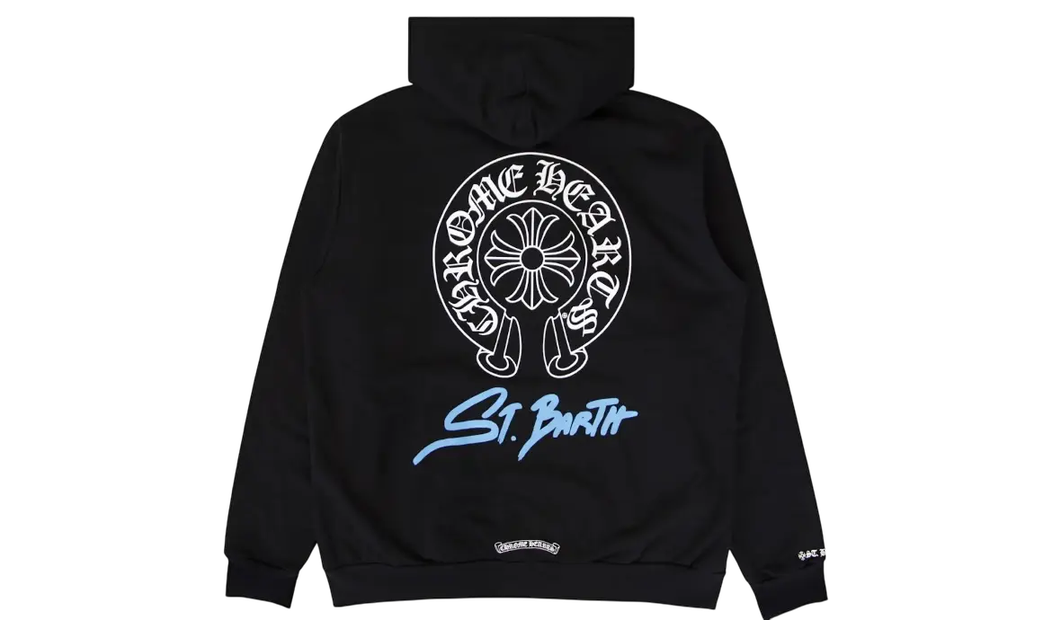 Chrome Hearts St. Barth Exclusive Zip Up Hoodie Chrome Dubai