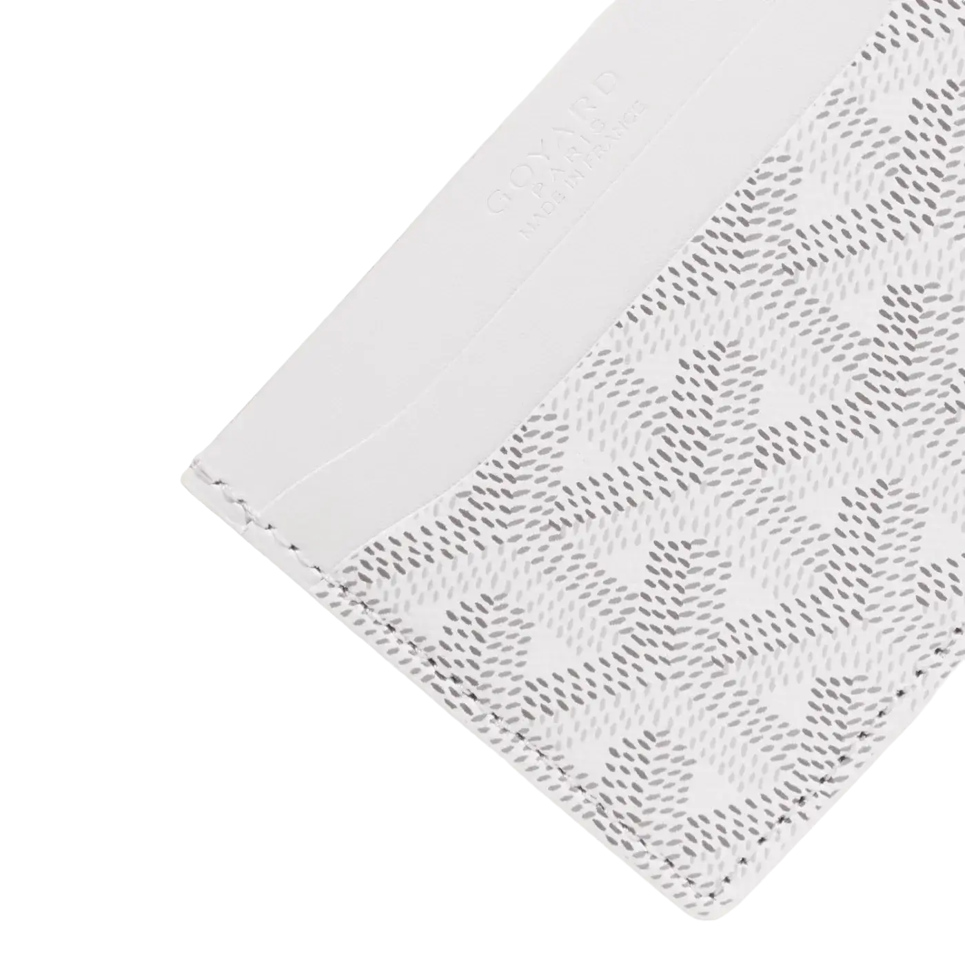 Goyard Saint Sulpice Card Holder White Chrome Dubai