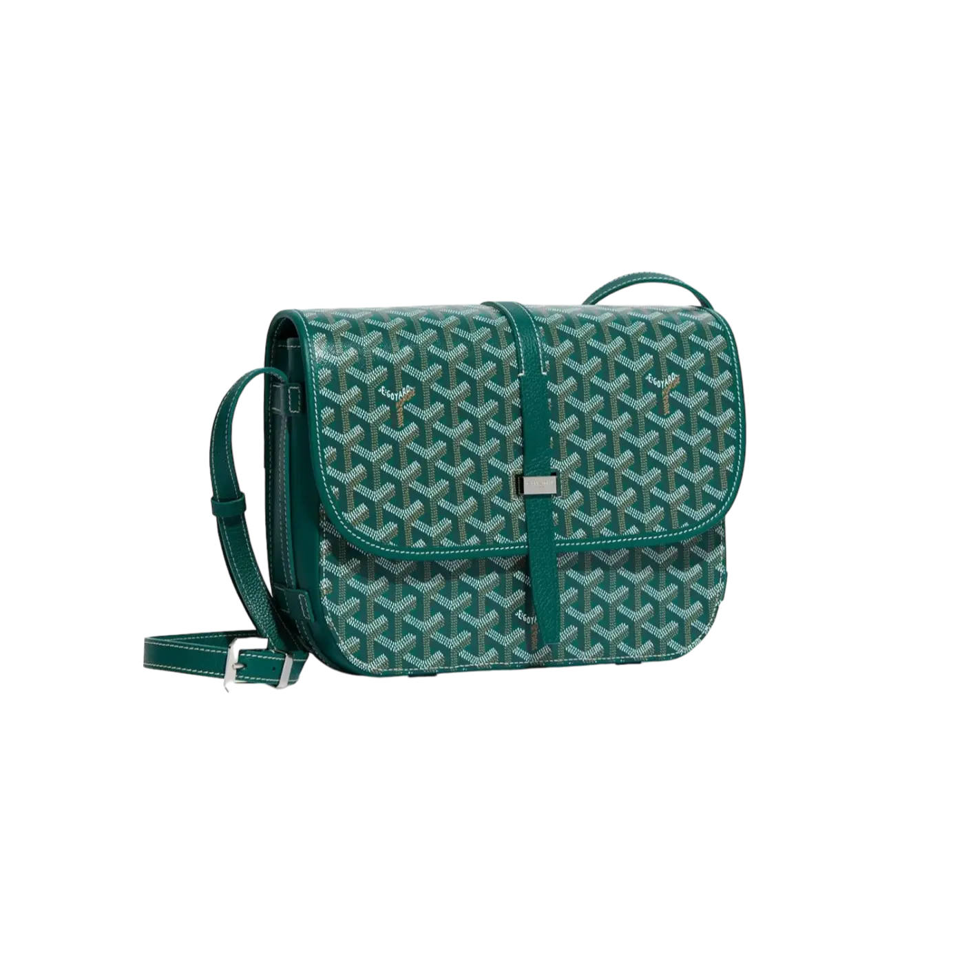 Goyard Belvedere Green Chrome Dubai