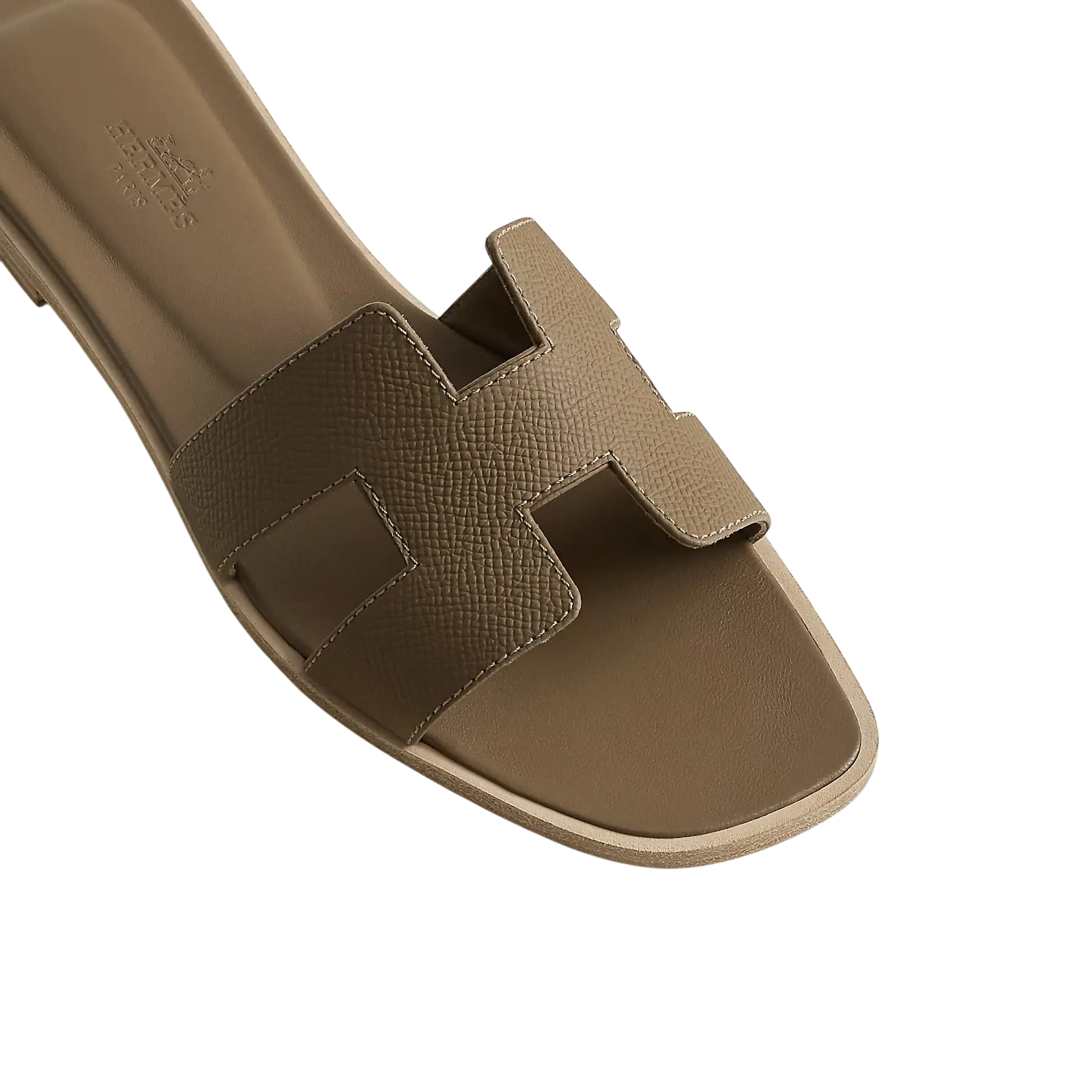 Hermes Oran Sandal Etoupe Chrome Dubai