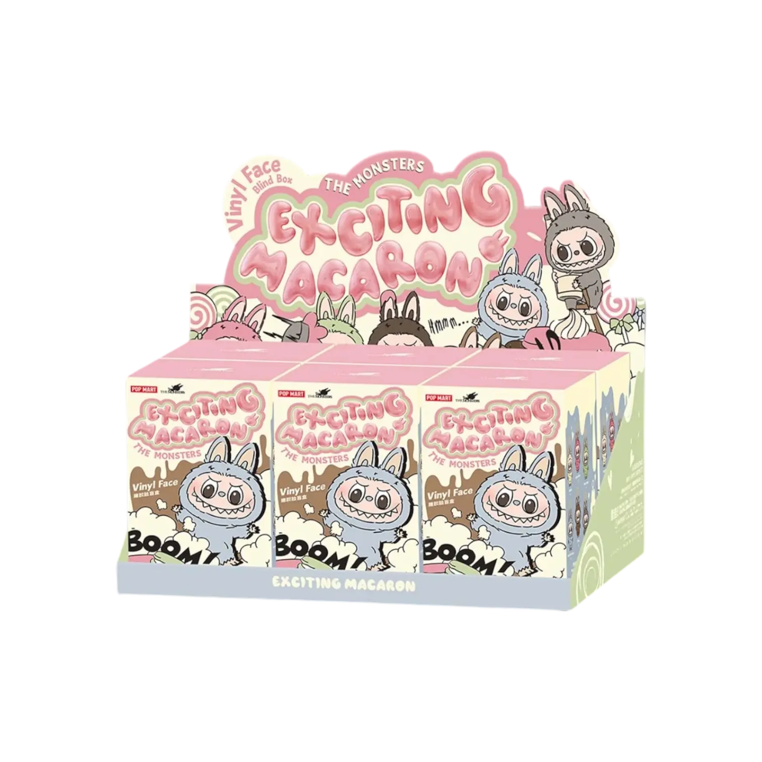 Labubu The Monsters Tasty Macarons Blind Pack Chrome Dubai
