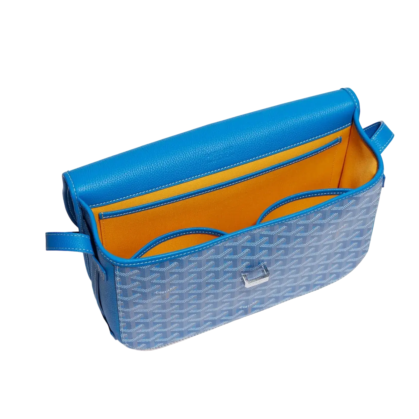 Goyard Belvedere Sky Blue Chrome Dubai