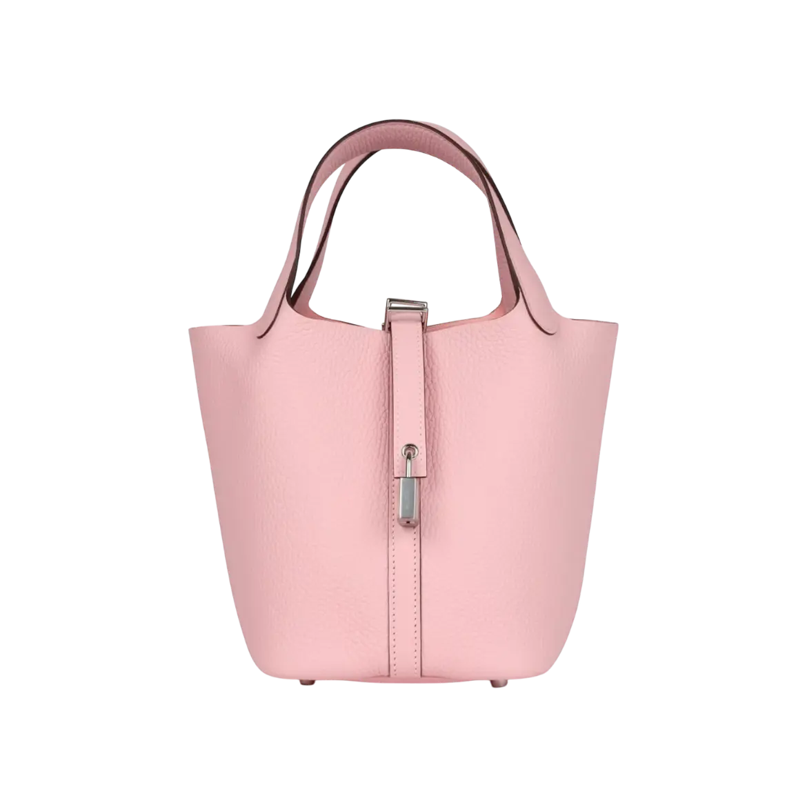 Hermès Picotin Lock 18 Rose Sakura Clemence Palladium Hardware Chrome Dubai