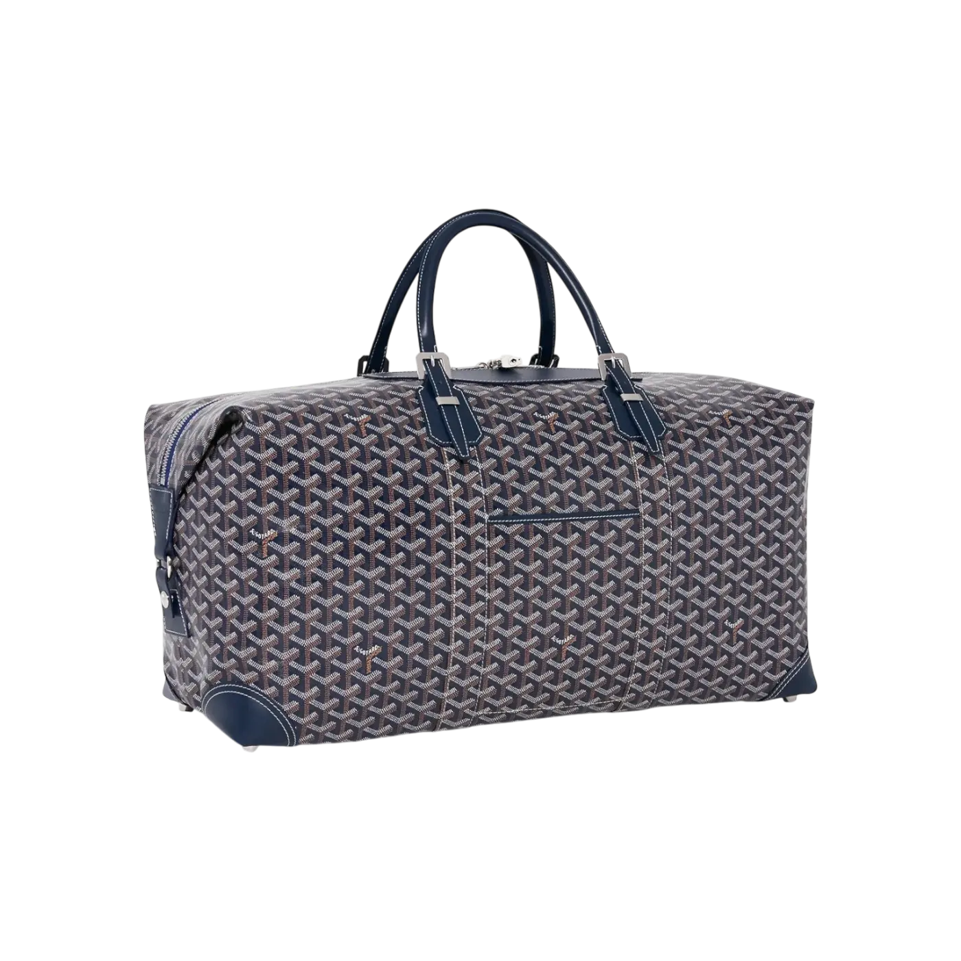 Goyard Bowling 55 Bag Navy Blue Chrome Dubai