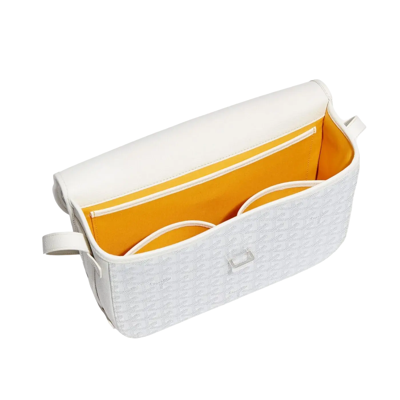 Goyard Belvedere White Chrome Dubai