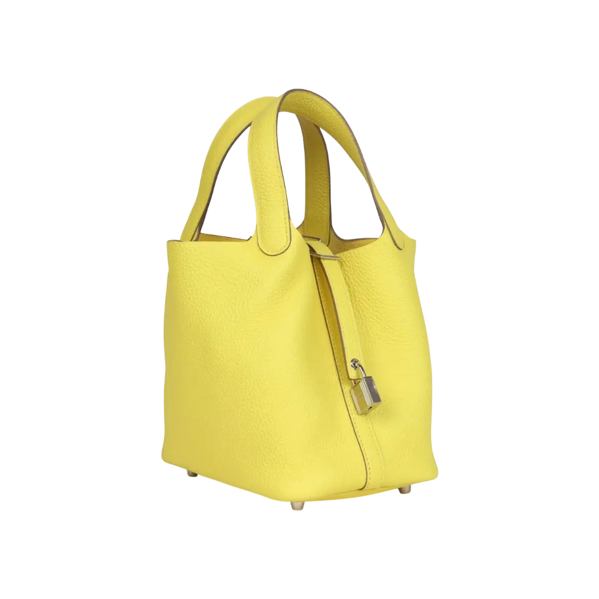 Hermès Picotin Lock 18 Lime Clemence Palladium Hardware Chrome Dubai