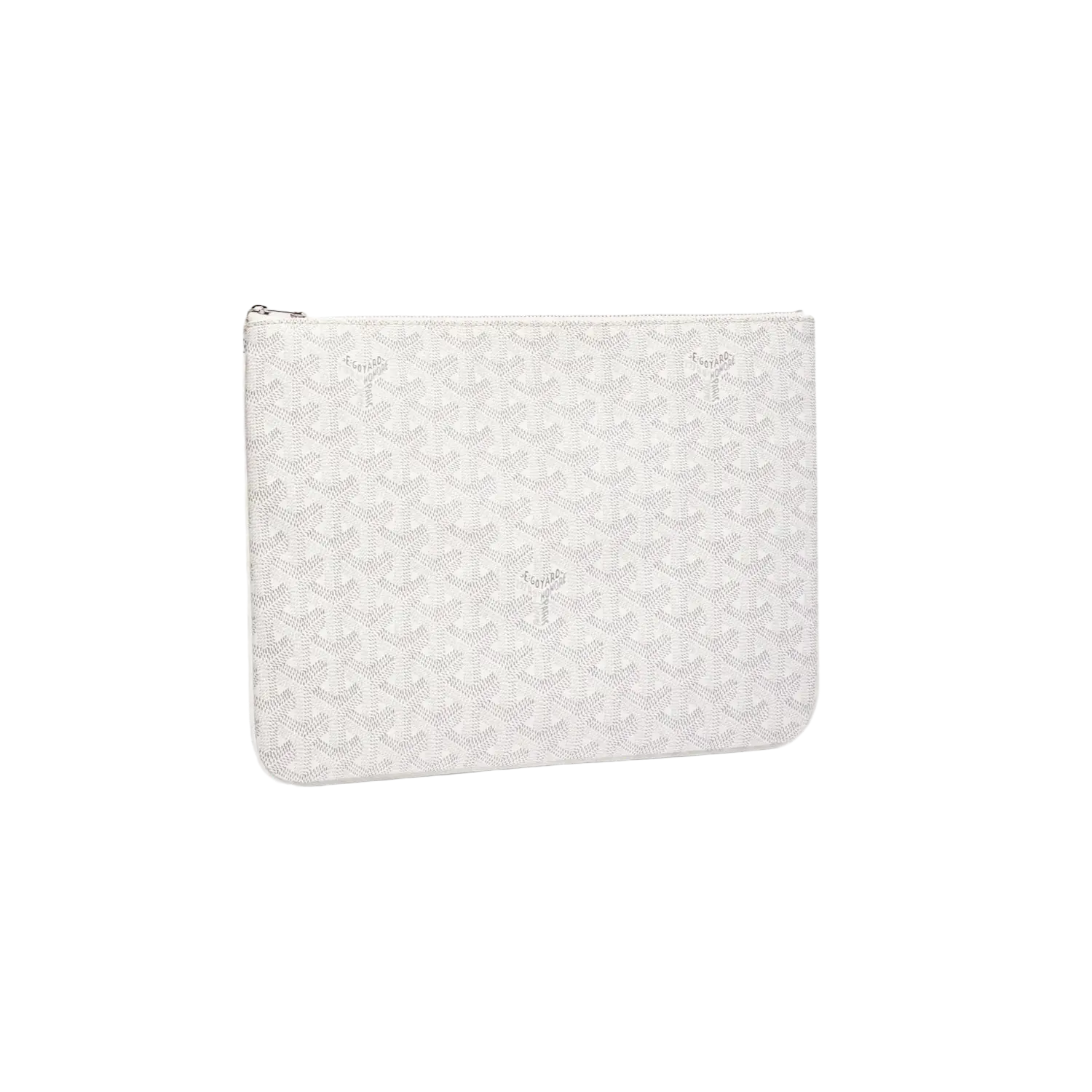Goyard Senat Pouch White Chrome Dubai