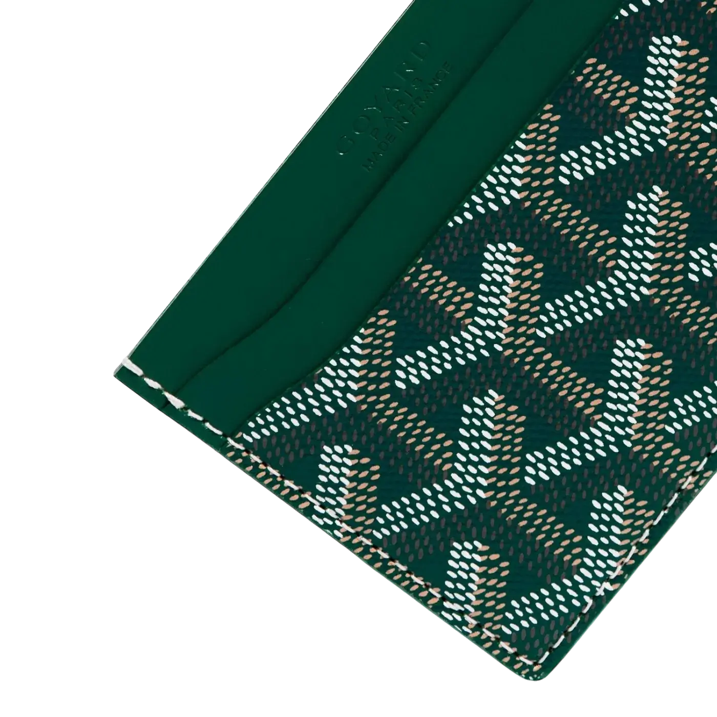 Goyard Saint Sulpice Card Holder Green Chrome Dubai