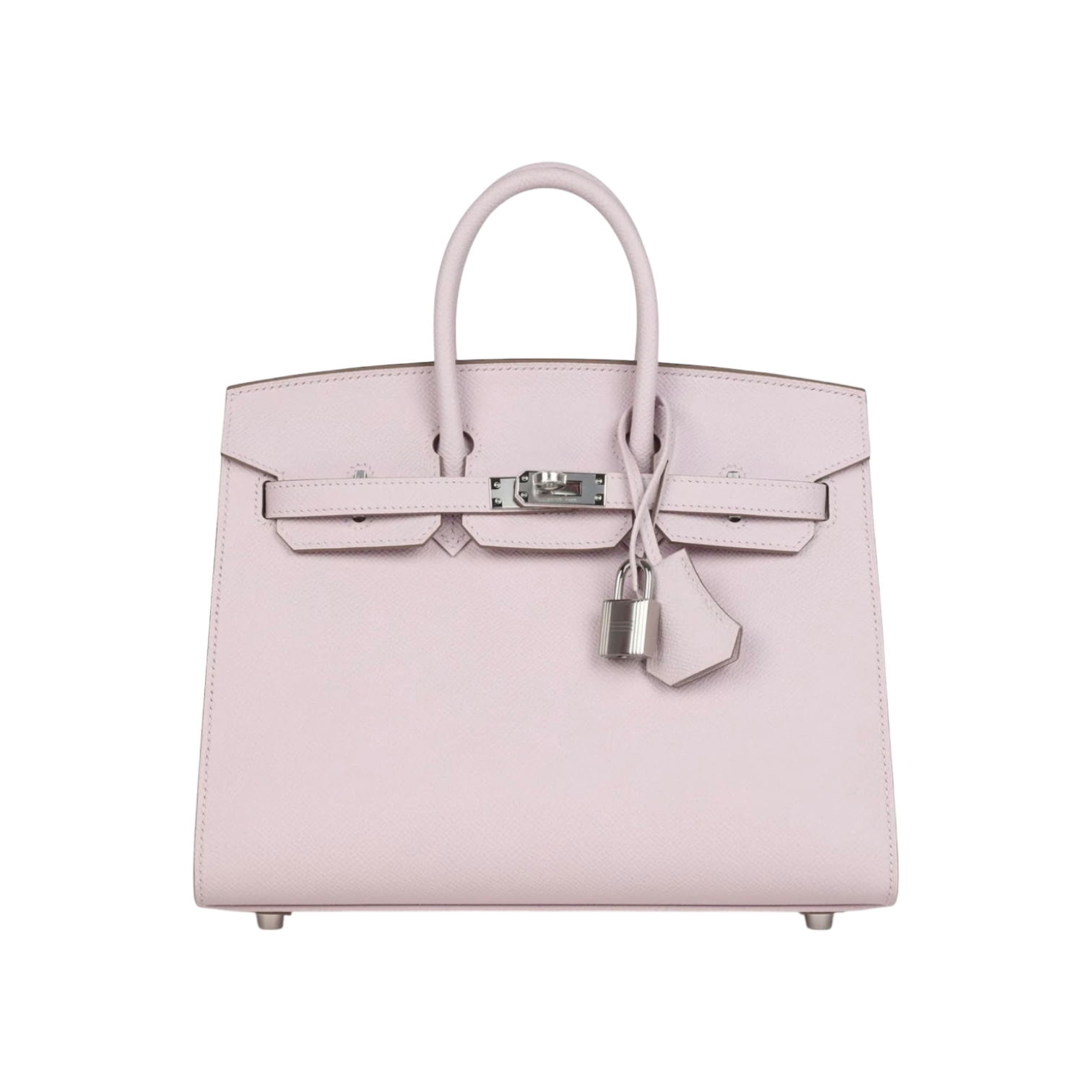 Hermès Birkin Sellier 25 Mauve Pale Epsom Palladium Hardware Chrome Dubai