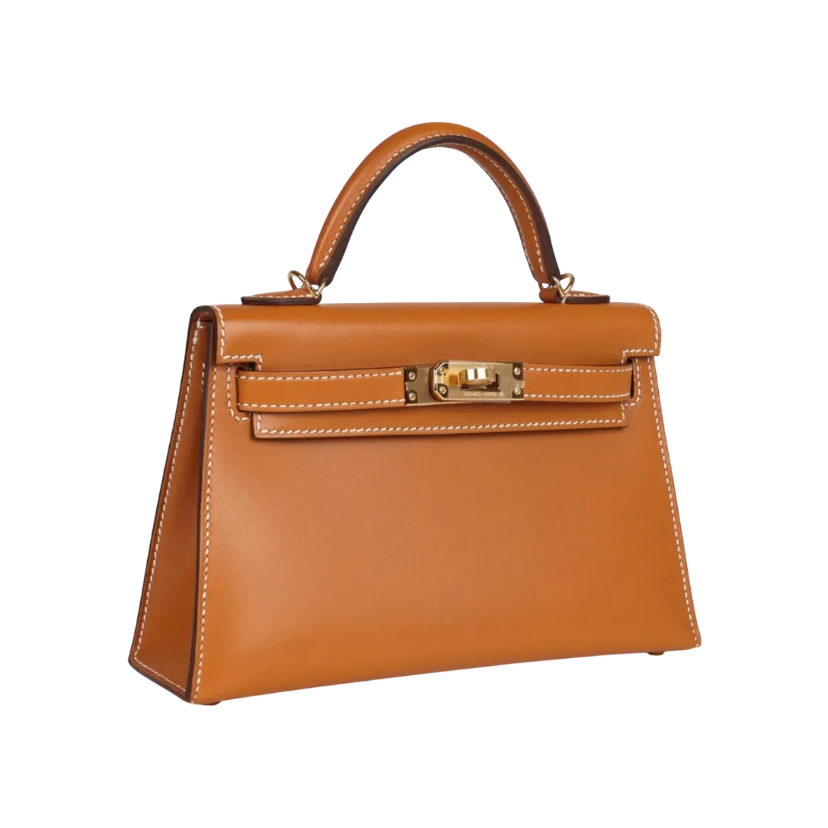 Hermès Mini Kelly Sellier Naturel Sable Butler Gold Hardware Chrome Dubai
