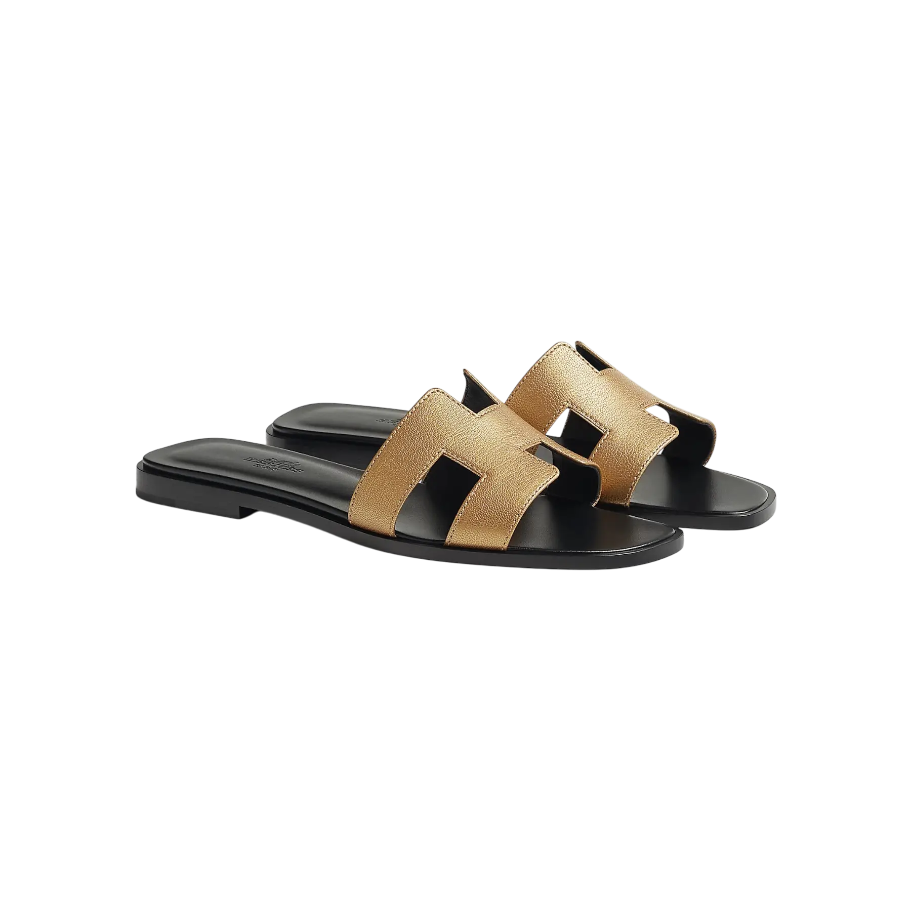 Hermes Oran Sandal Doré Chrome Dubai