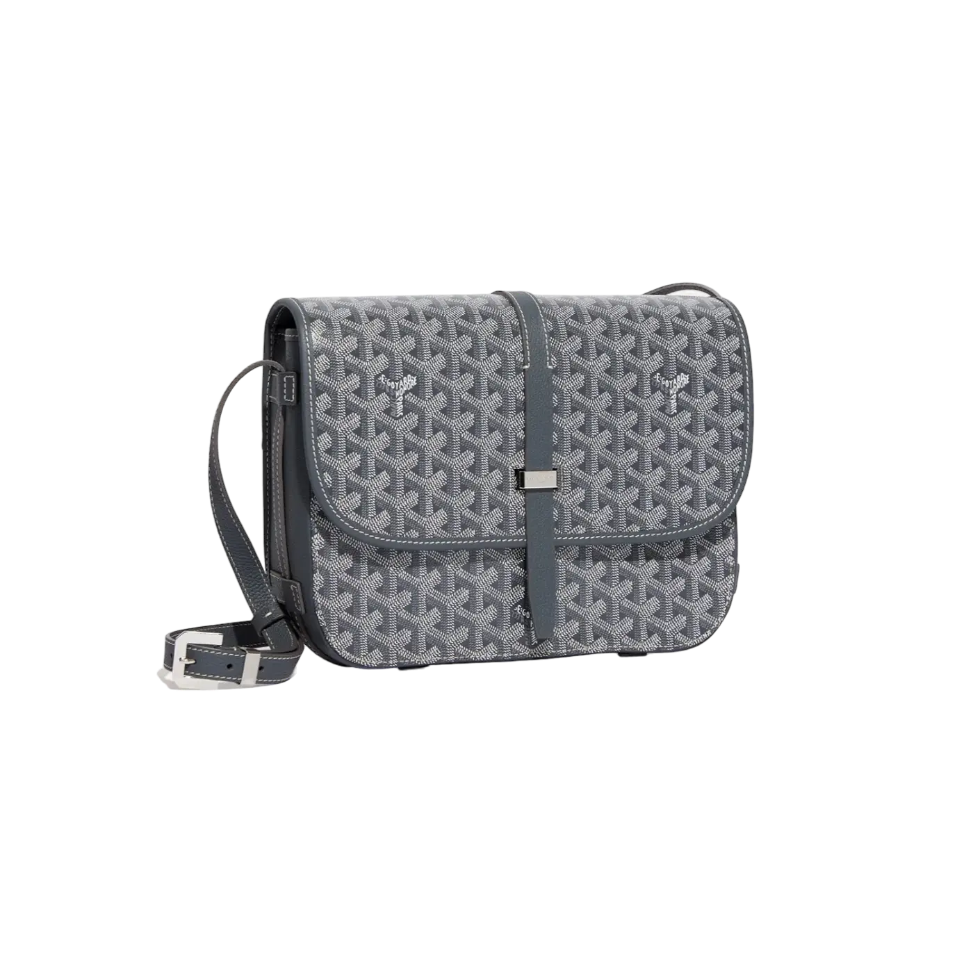 Goyard Belvedere Grey Chrome Dubai