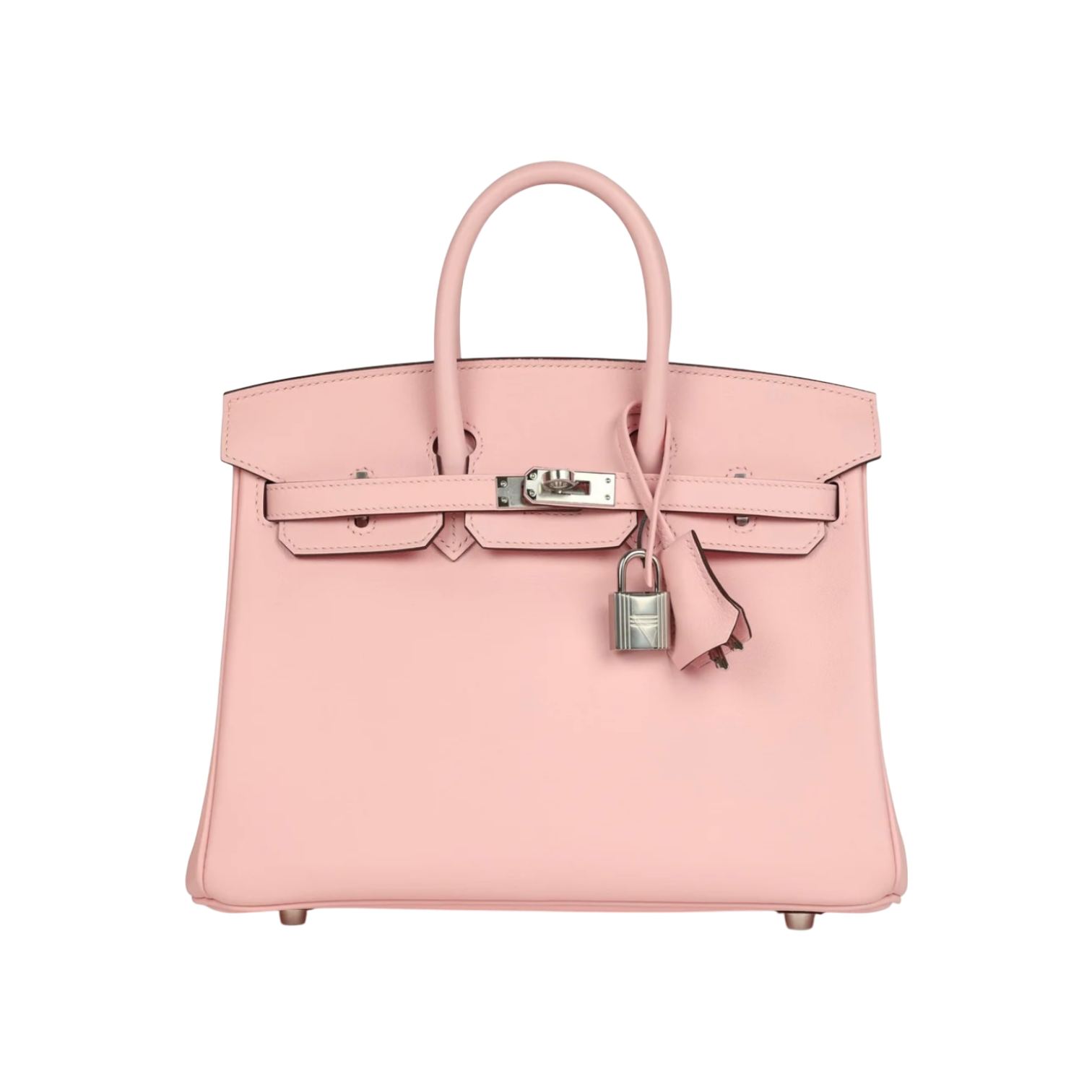 Hermès Birkin 25 Rose Sakura Swift Palladium Hardware Chrome Dubai