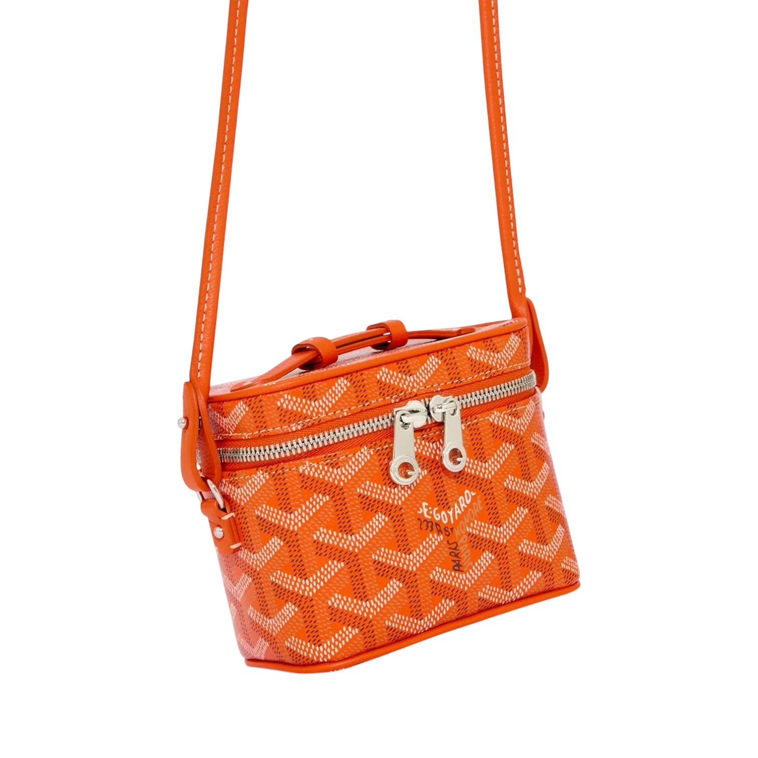 Goyard Muse Nano Vanity Orange Chrome Dubai