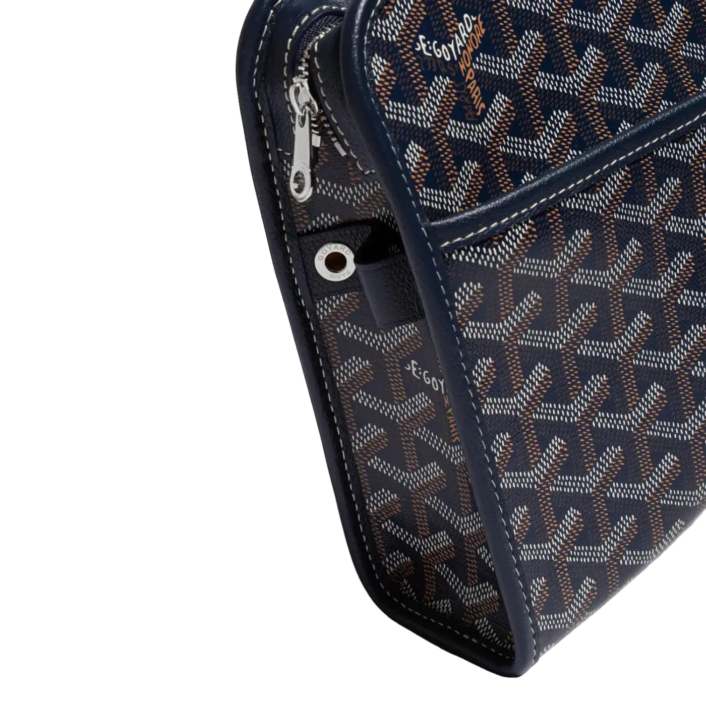 Goyard Jouvence Bag Navy Blue Chrome Dubai