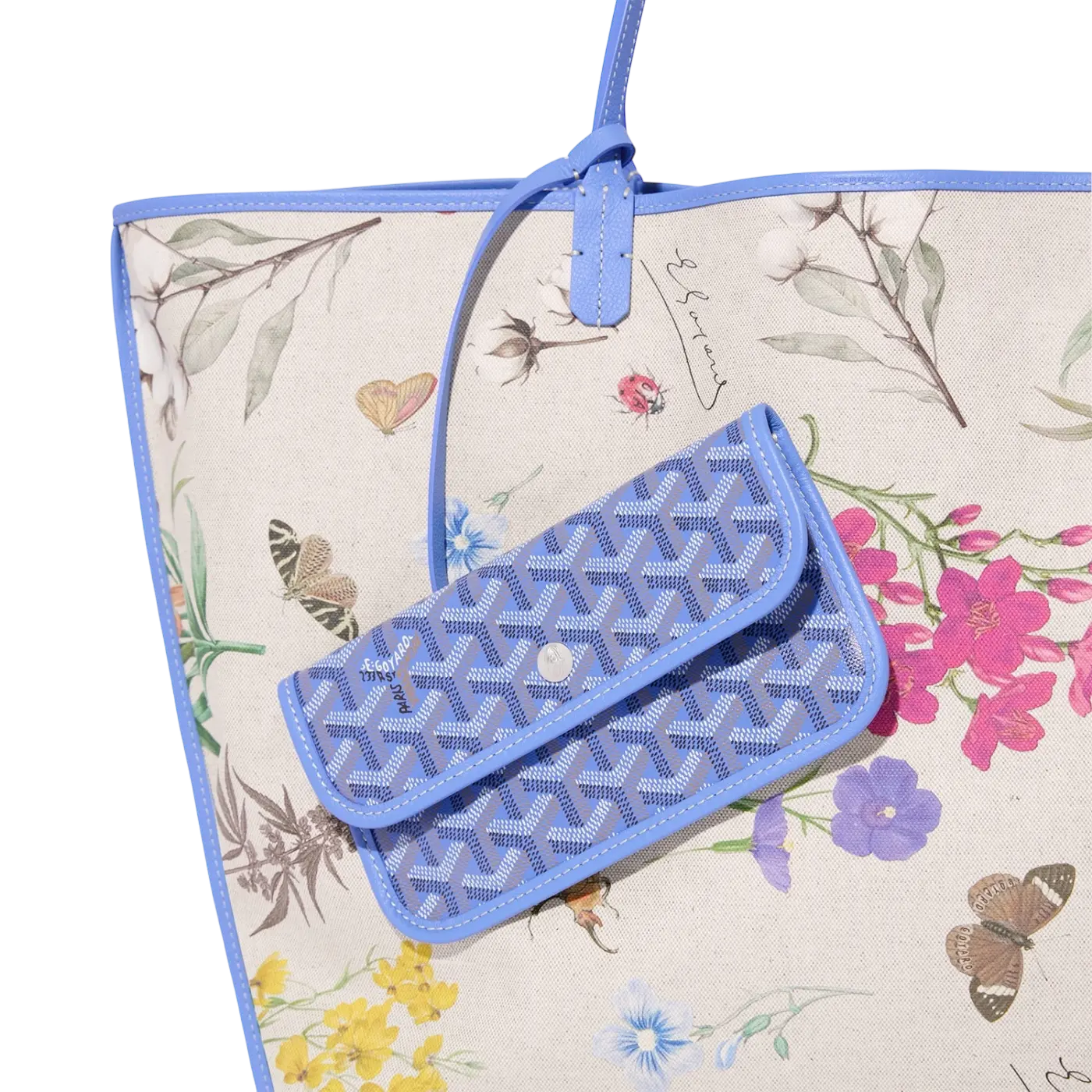 Goyard Saint Louis Tote Iris Chrome Dubai