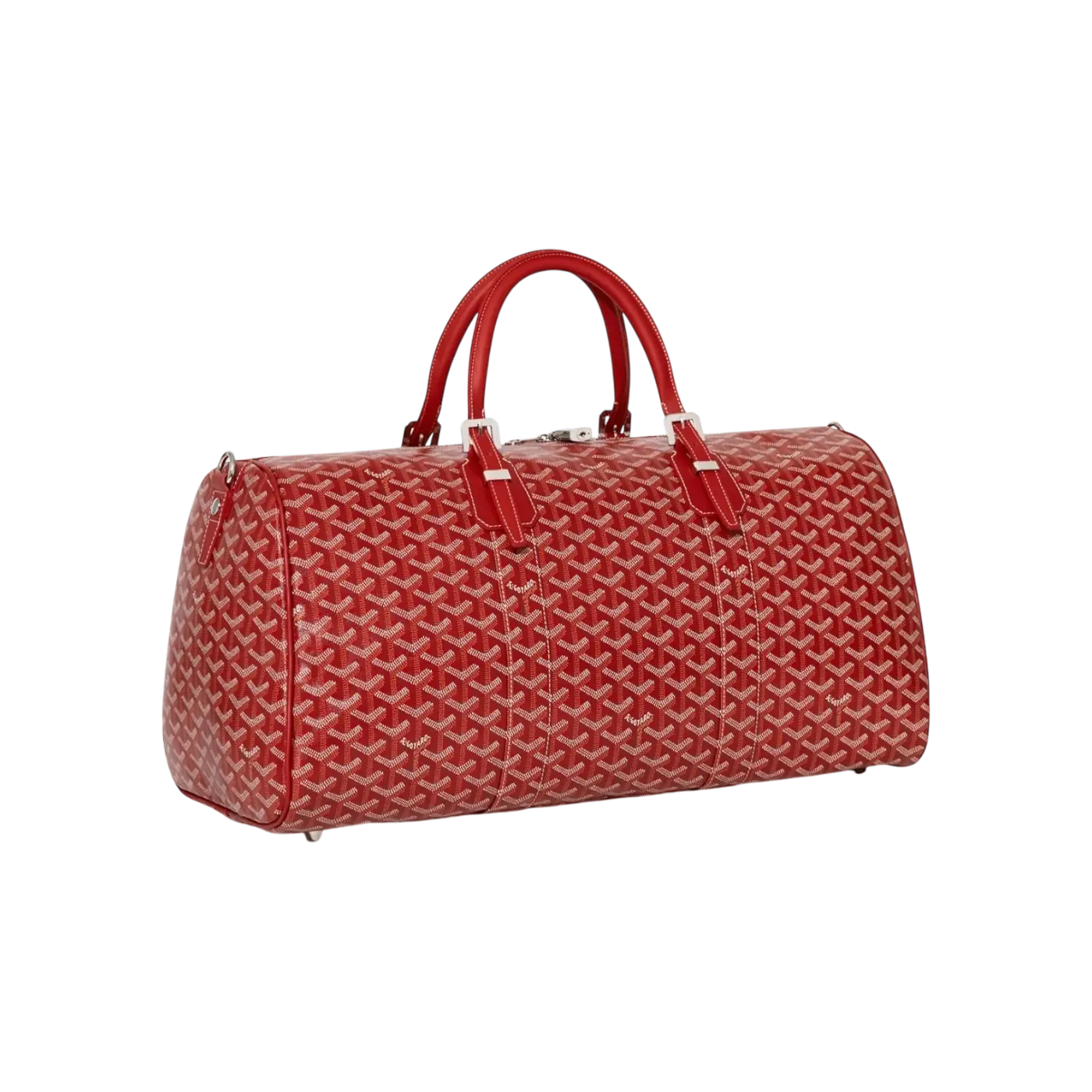 Goyard Boston 50 Bag Red Chrome Dubai
