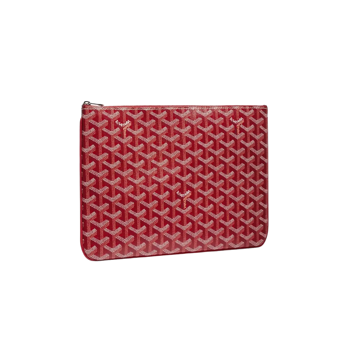 Goyard Senat Pouch Red Chrome Dubai