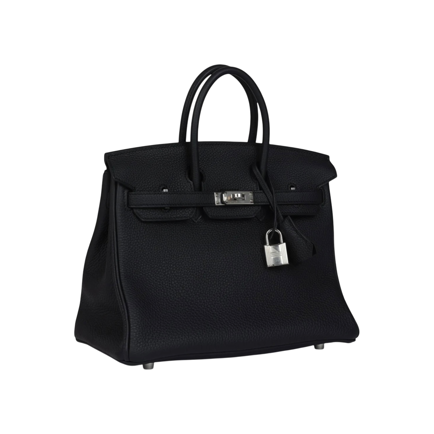 Hermès Birkin 25 Black Togo Palladium Hardware Chrome Dubai