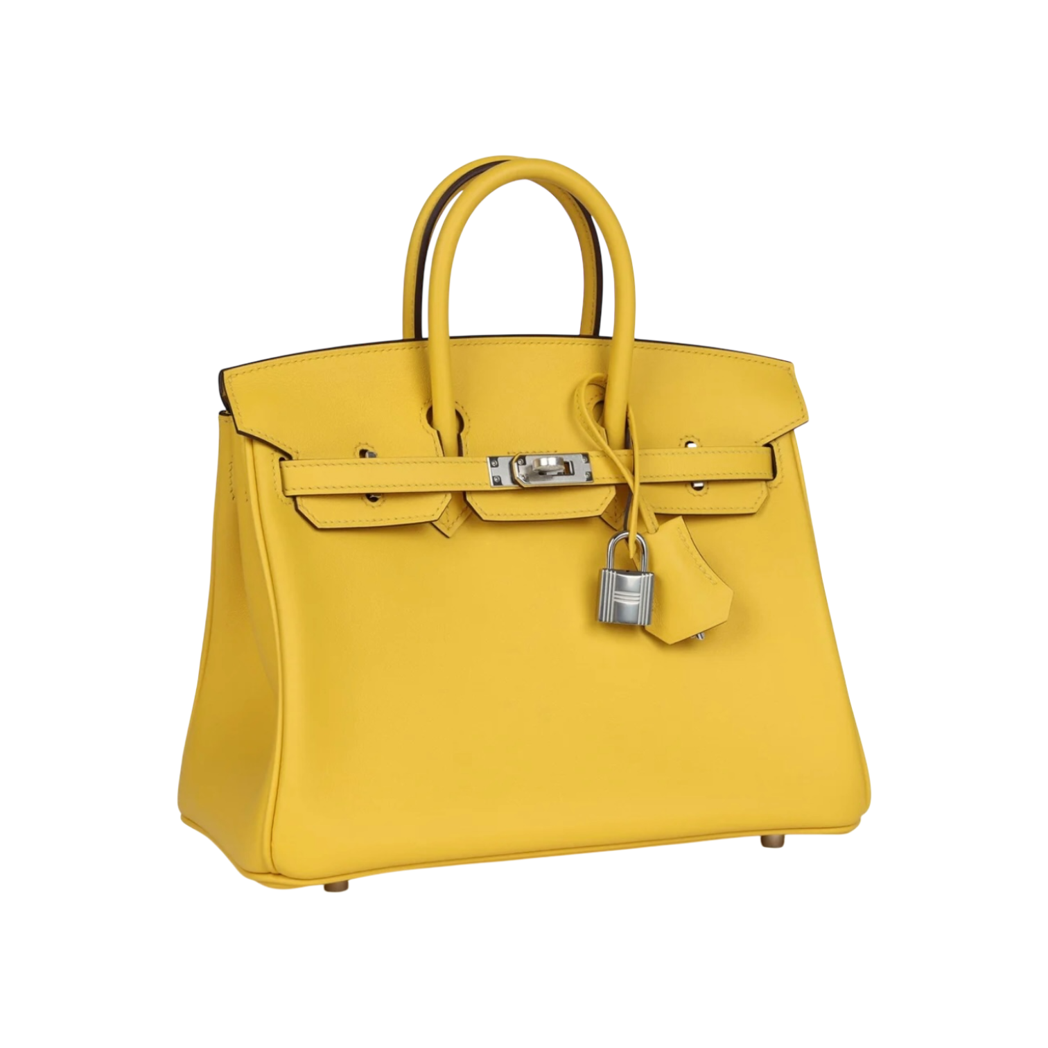 Hermès Birkin 25 Jaune De Naples Swift Palladium Hardware Chrome Dubai