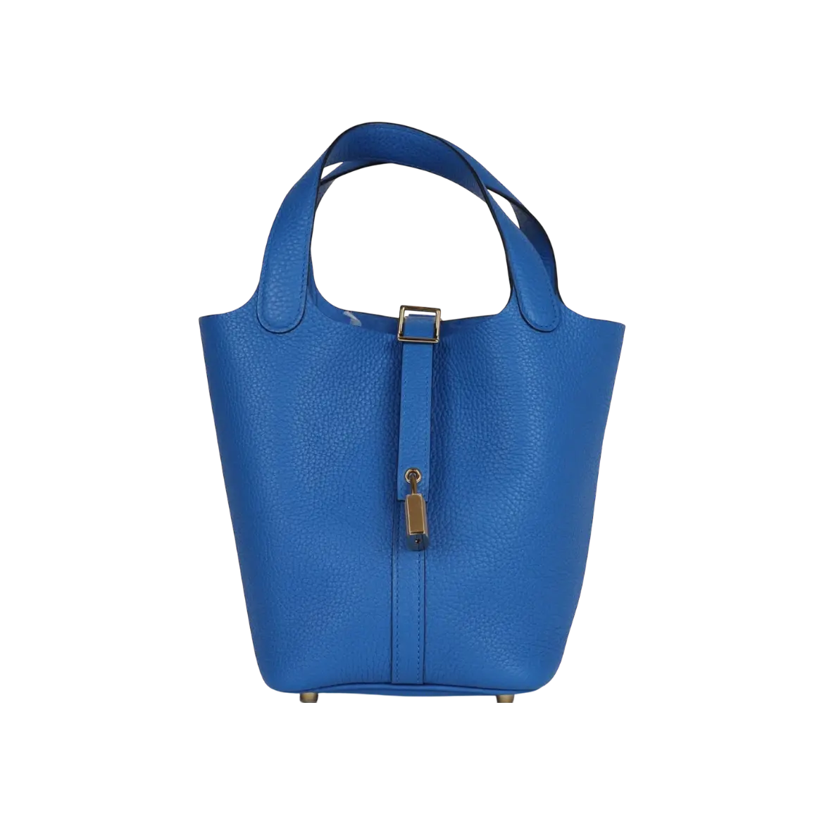 Hermès Picotin Lock 18 Bleu Royal Clemence Gold Hardware Chrome Dubai