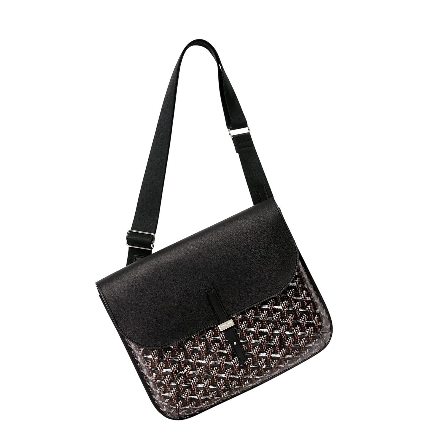 Goyard Coursier Messenger Bag Black Chrome Dubai