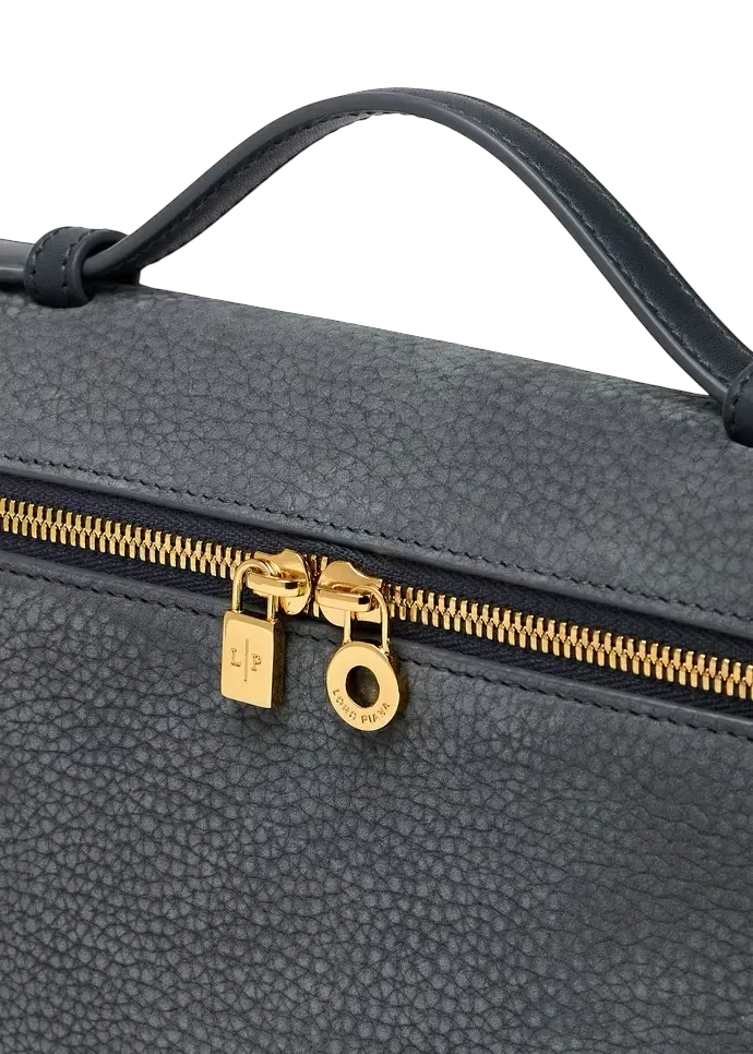 Loro Piana L19 Bag Blue Green / Sun Gold Chrome Dubai