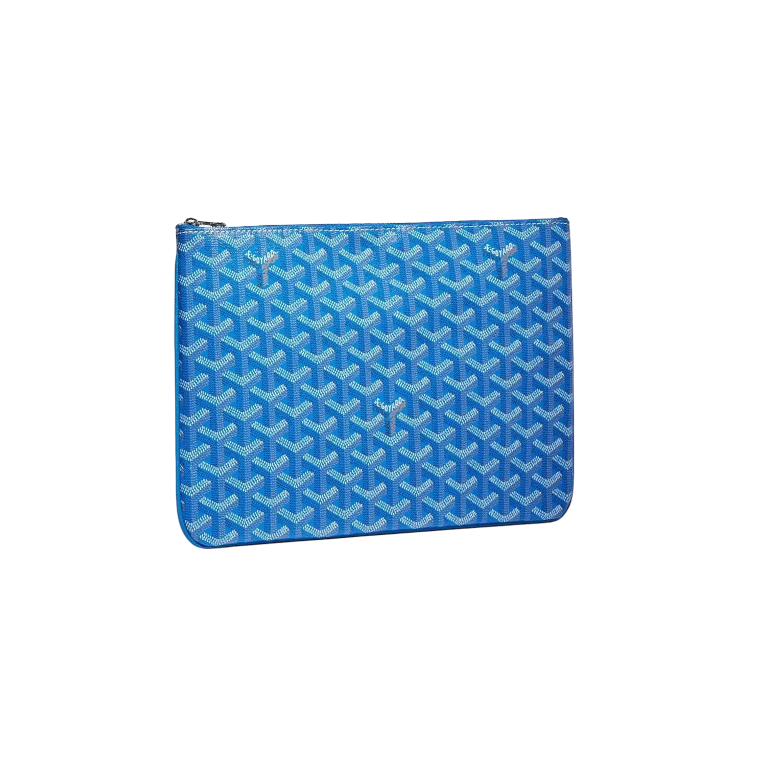 Goyard Senat Pouch Sky Blue Chrome Dubai