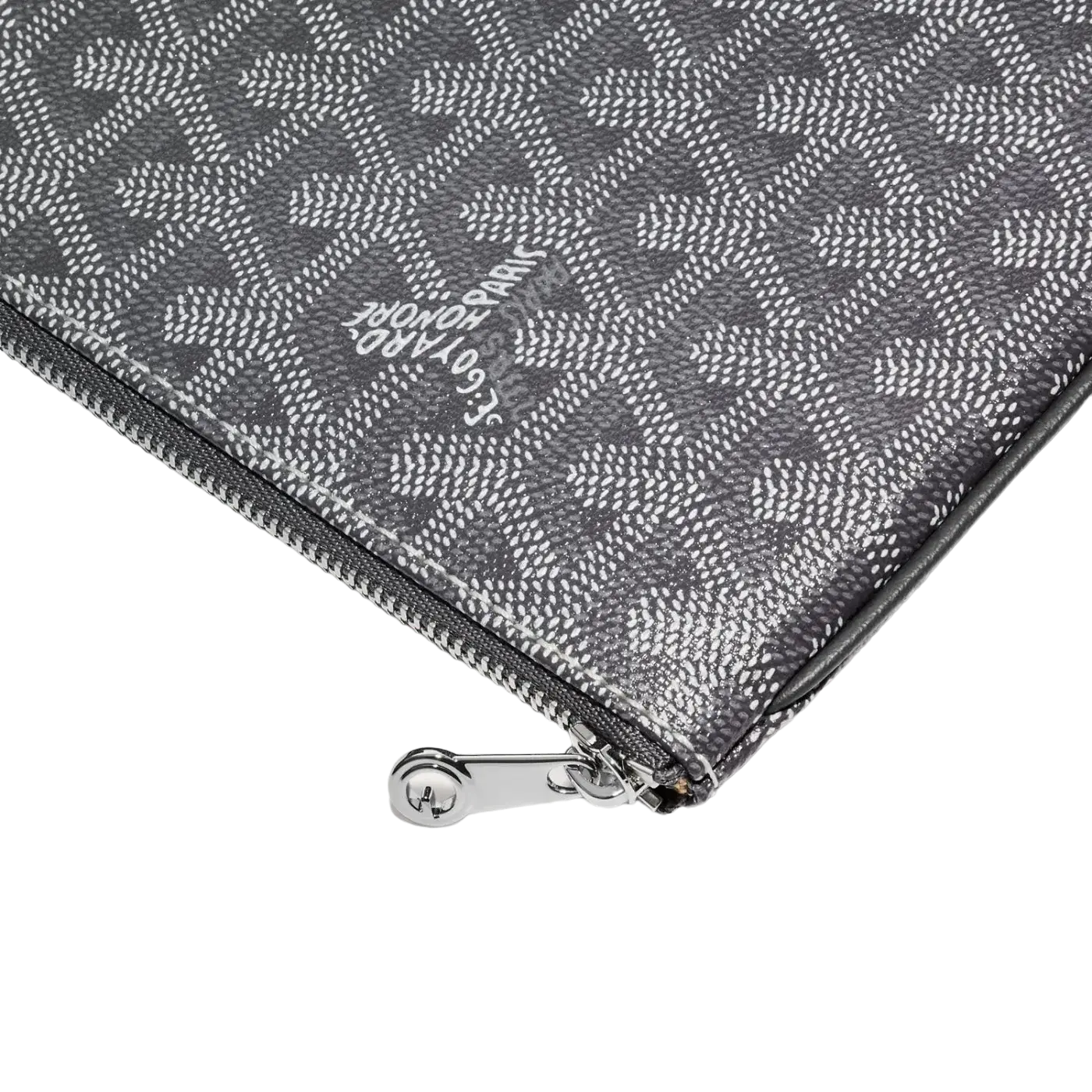 Goyard Senat Pouch Grey Chrome Dubai