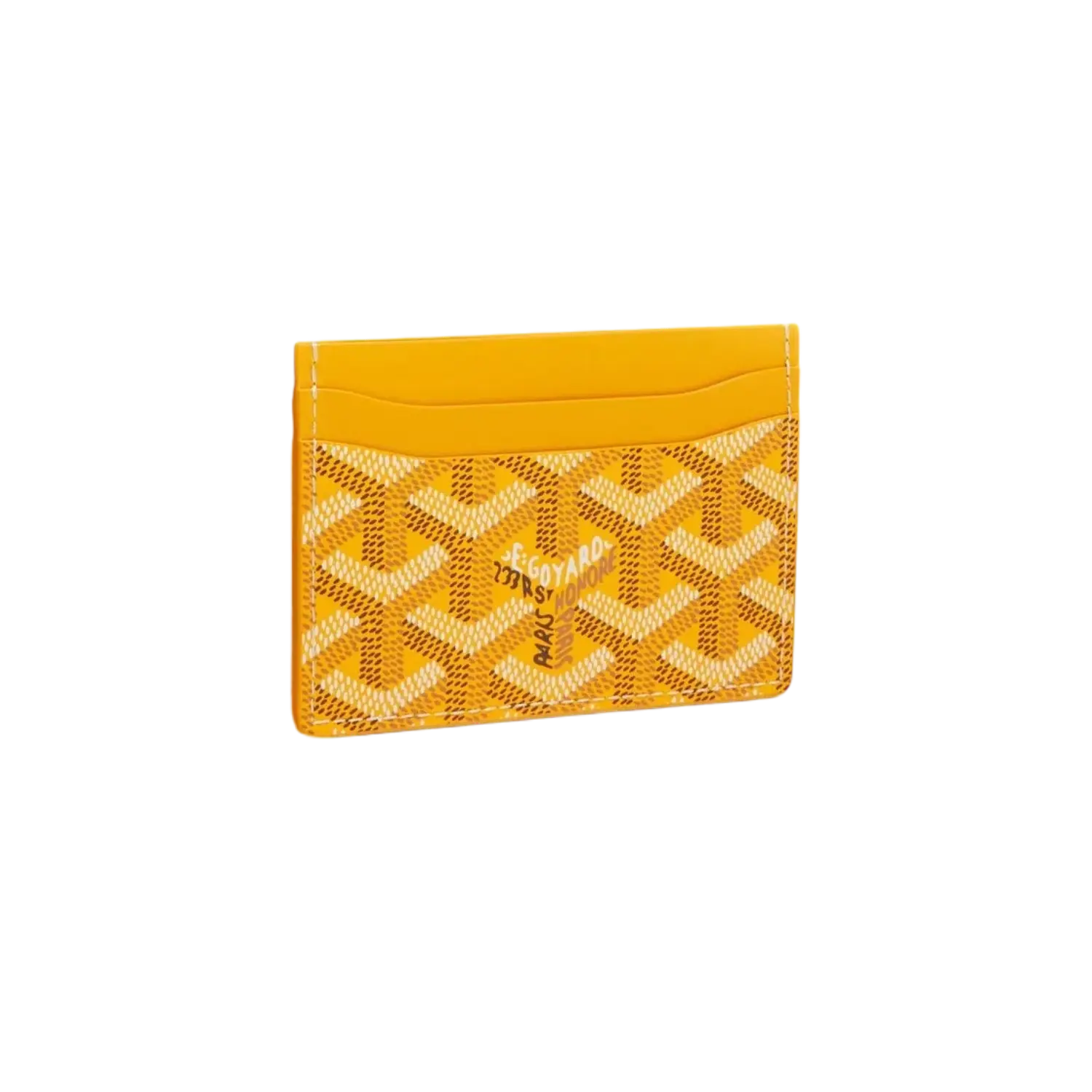 Goyard Saint Sulpice Card Holder Yellow Chrome Dubai