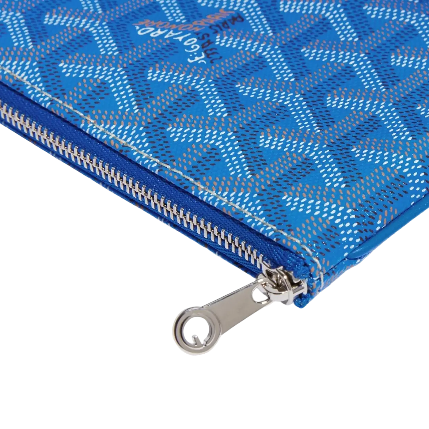 Goyard Senat Pouch Sky Blue Chrome Dubai