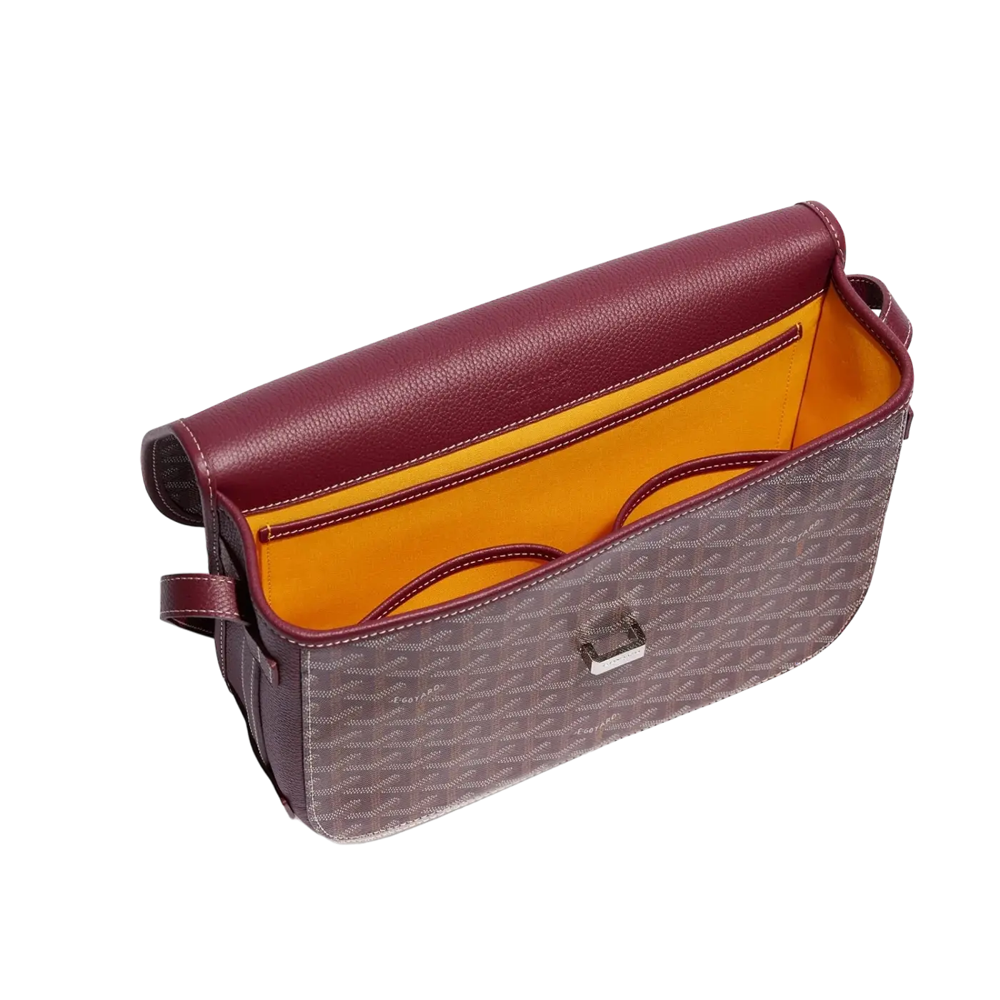 Goyard Belvedere Bordeaux Chrome Dubai