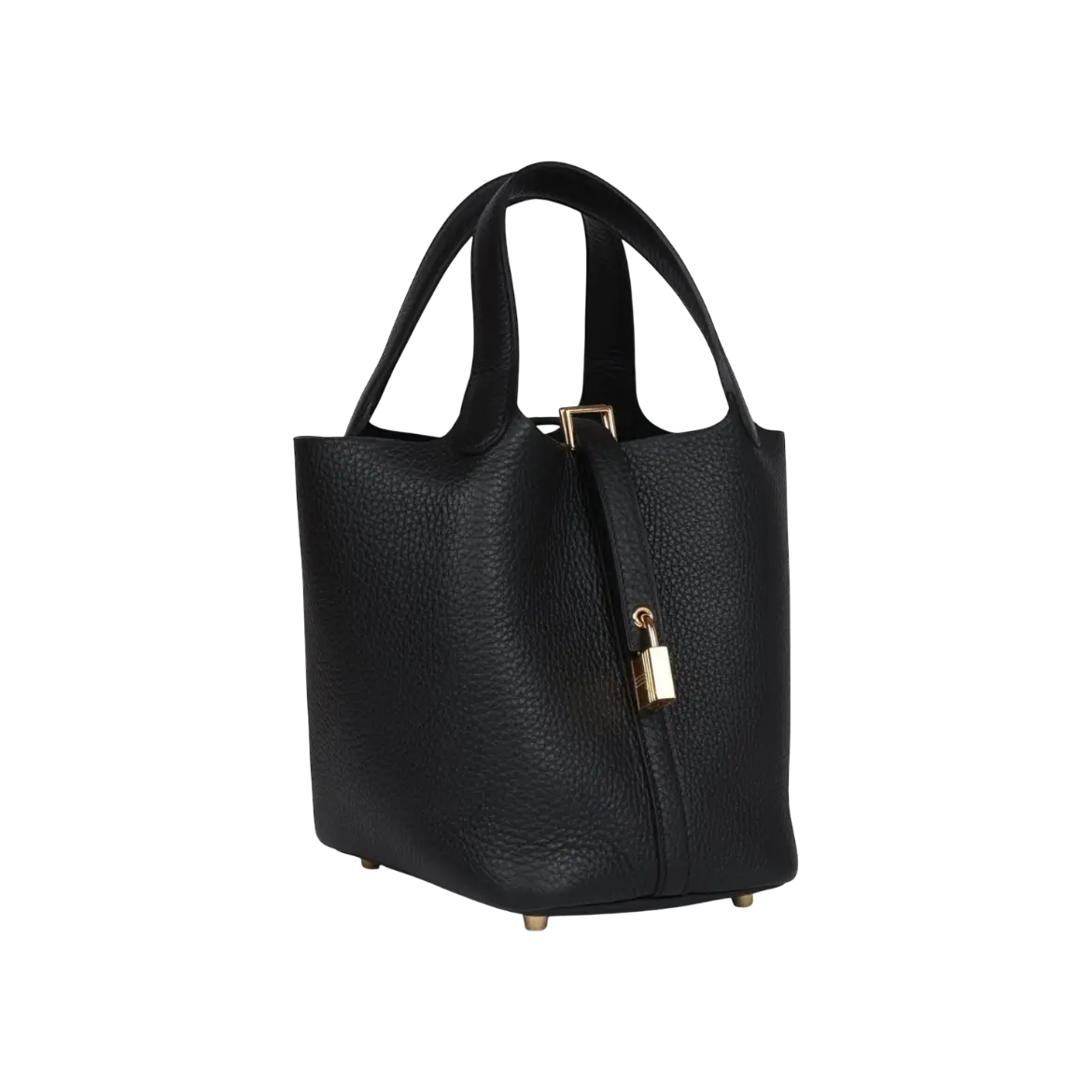 Hermès Picotin Lock 18 Black Clemence Palladium Hardware Chrome Dubai