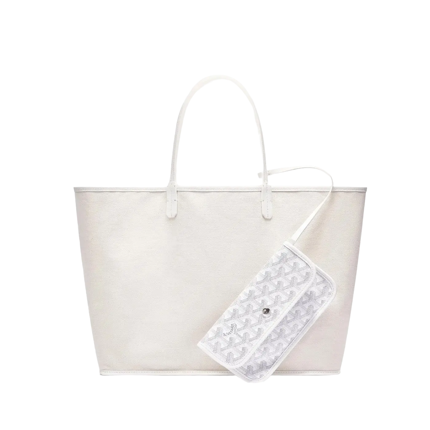 Goyard Saint Louis Tote White Chrome Dubai