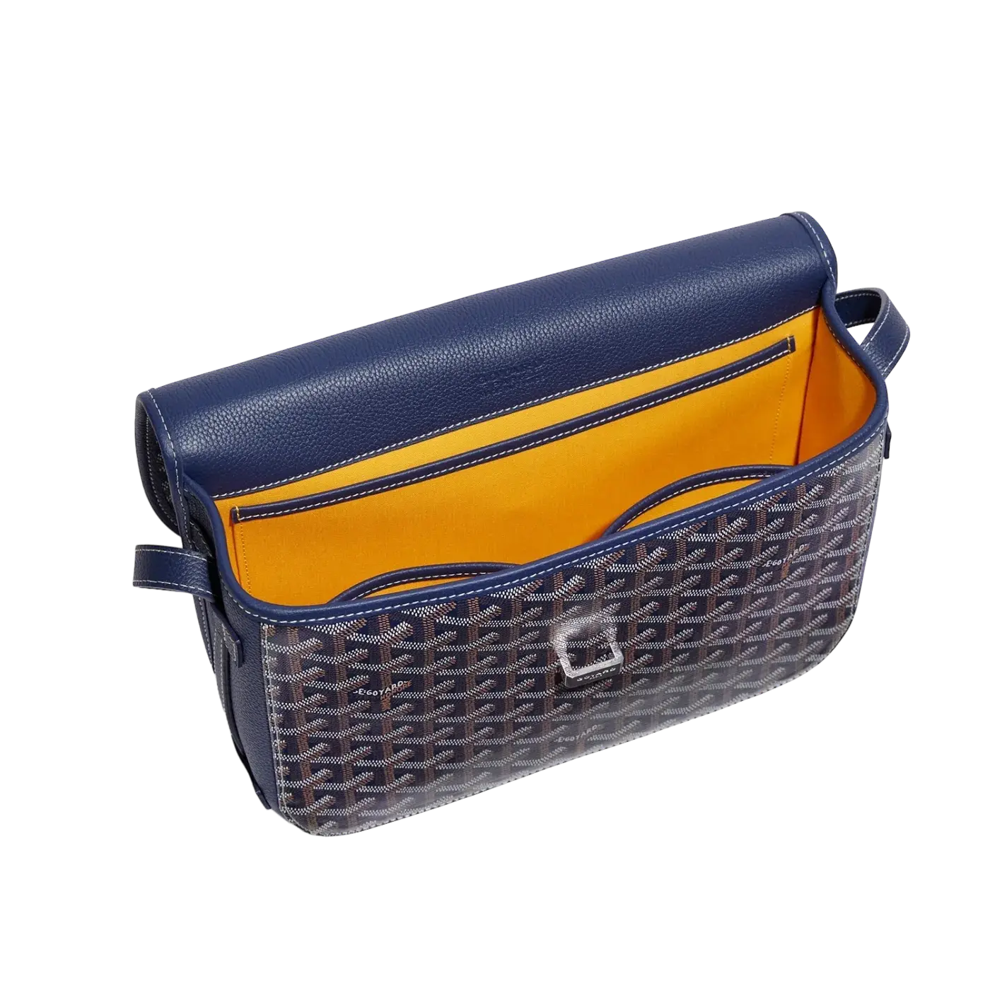 Goyard Belvedere Navy Blue Chrome Dubai