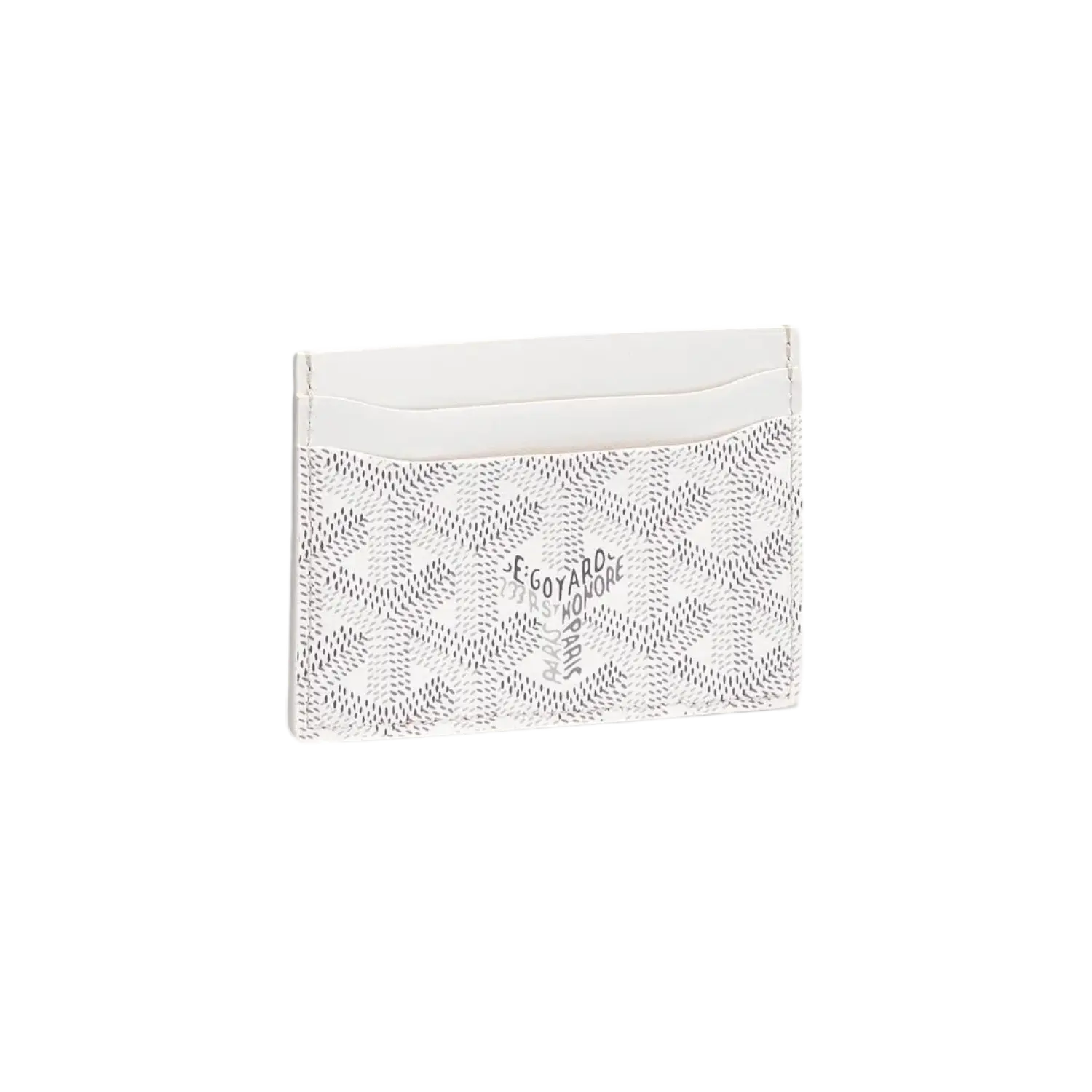 Goyard Saint Sulpice Card Holder White Chrome Dubai
