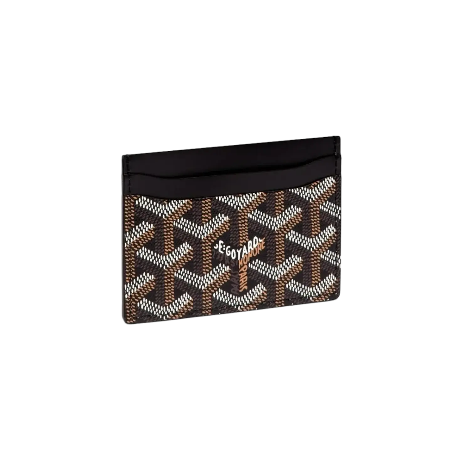 Goyard Saint Sulpice Card Holder Black Chrome Dubai