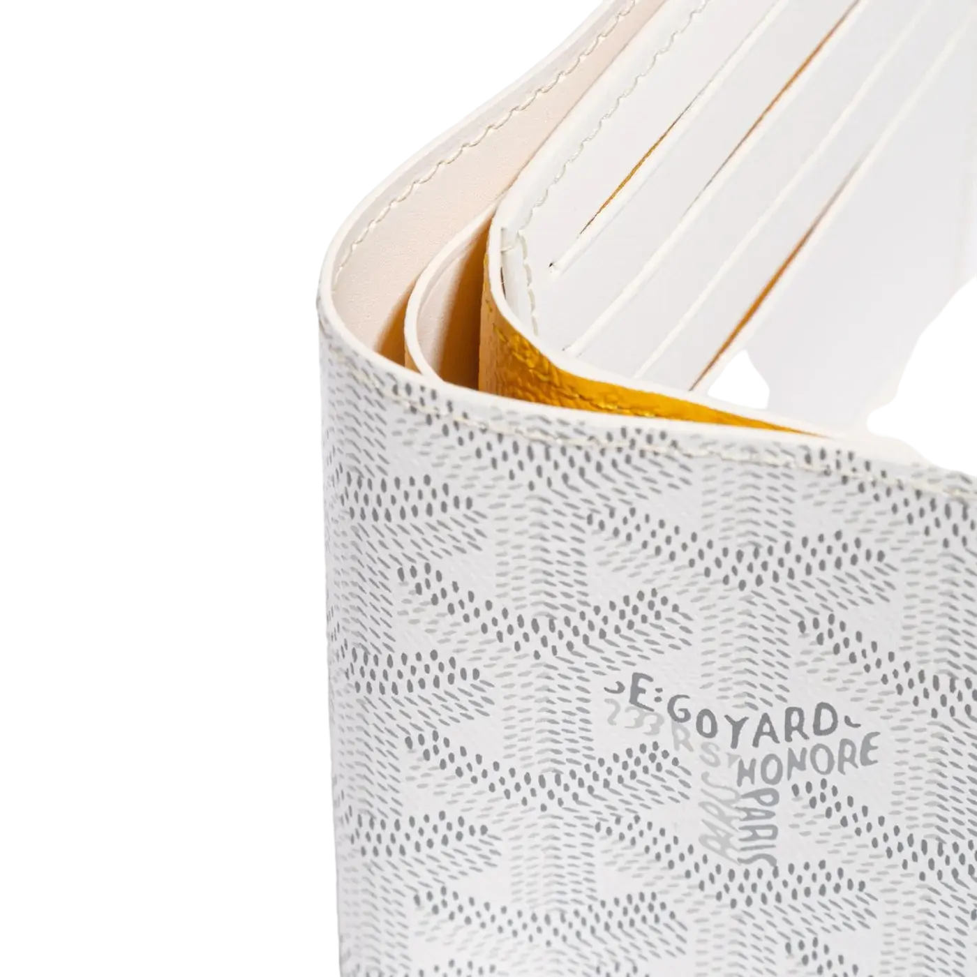 Goyard Victoire Wallet White Chrome Dubai