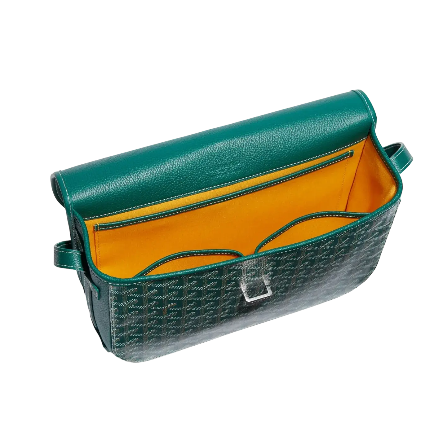 Goyard Belvedere Green Chrome Dubai