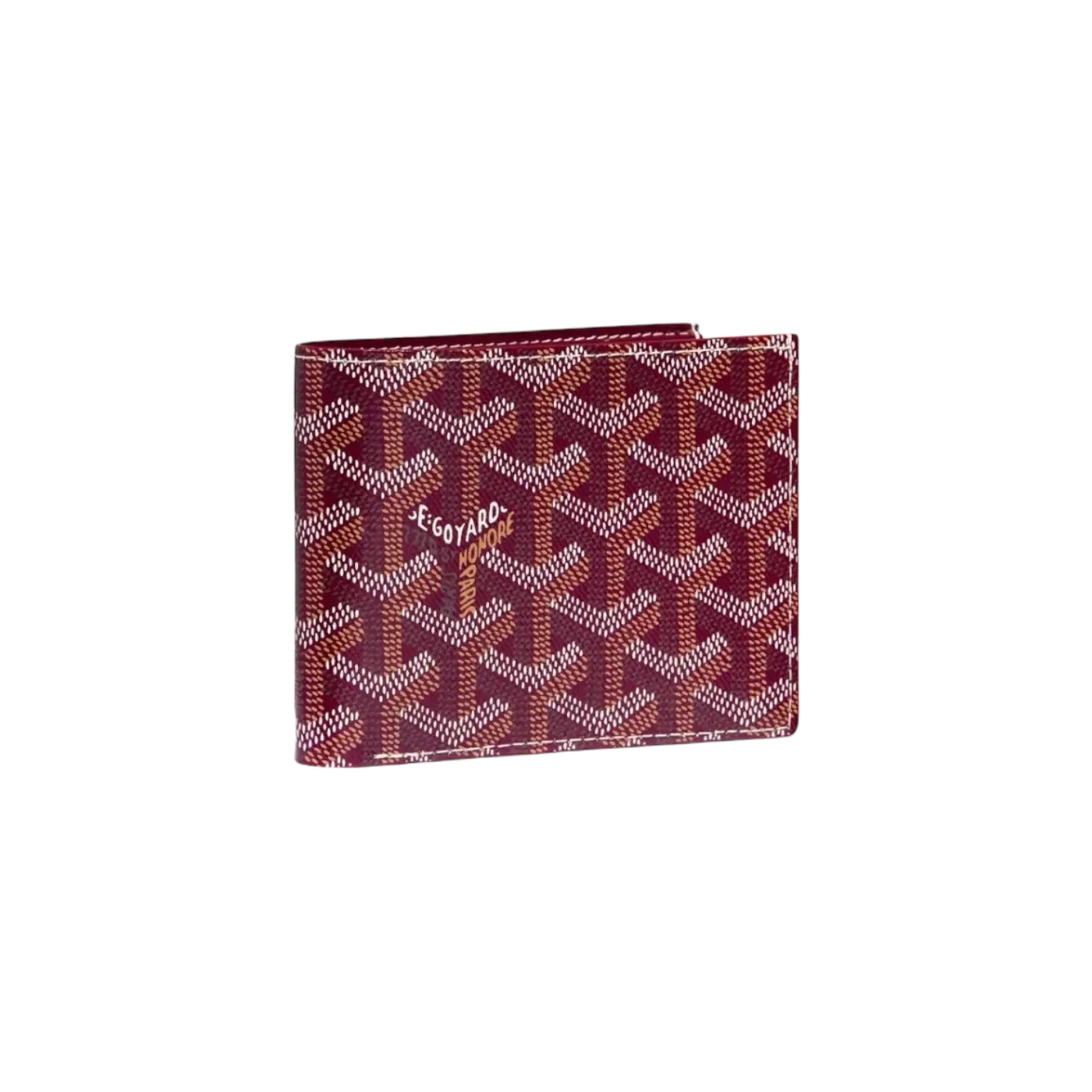 Goyard Victoire Wallet Bordeaux Chrome Dubai