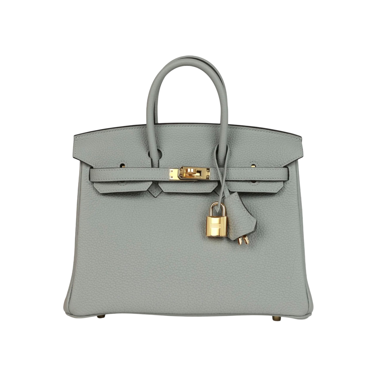 Hermès Birkin 25 Bleu Glacier Togo Gold Hardware Chrome Dubai