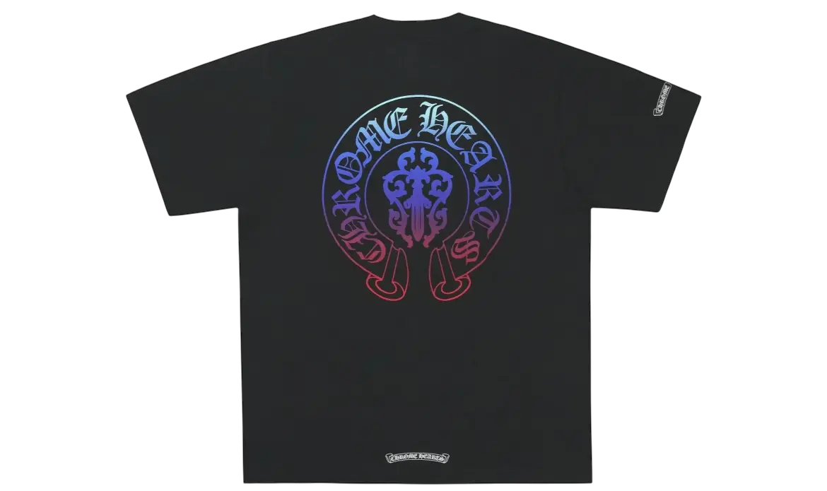Chrome Hearts Gradient Dagger T-Shirt Chrome Dubai
