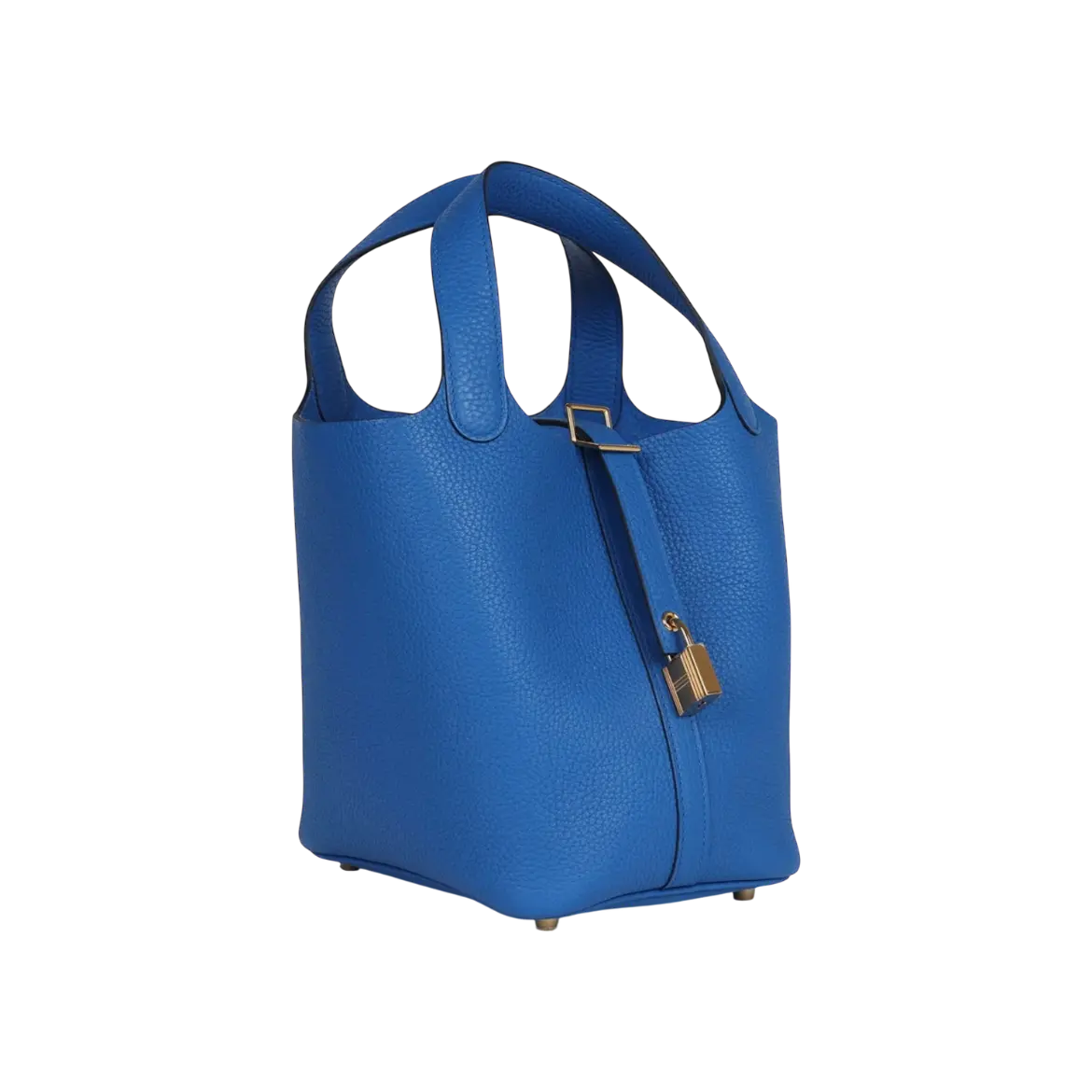 Hermès Picotin Lock 18 Bleu Royal Clemence Gold Hardware Chrome Dubai