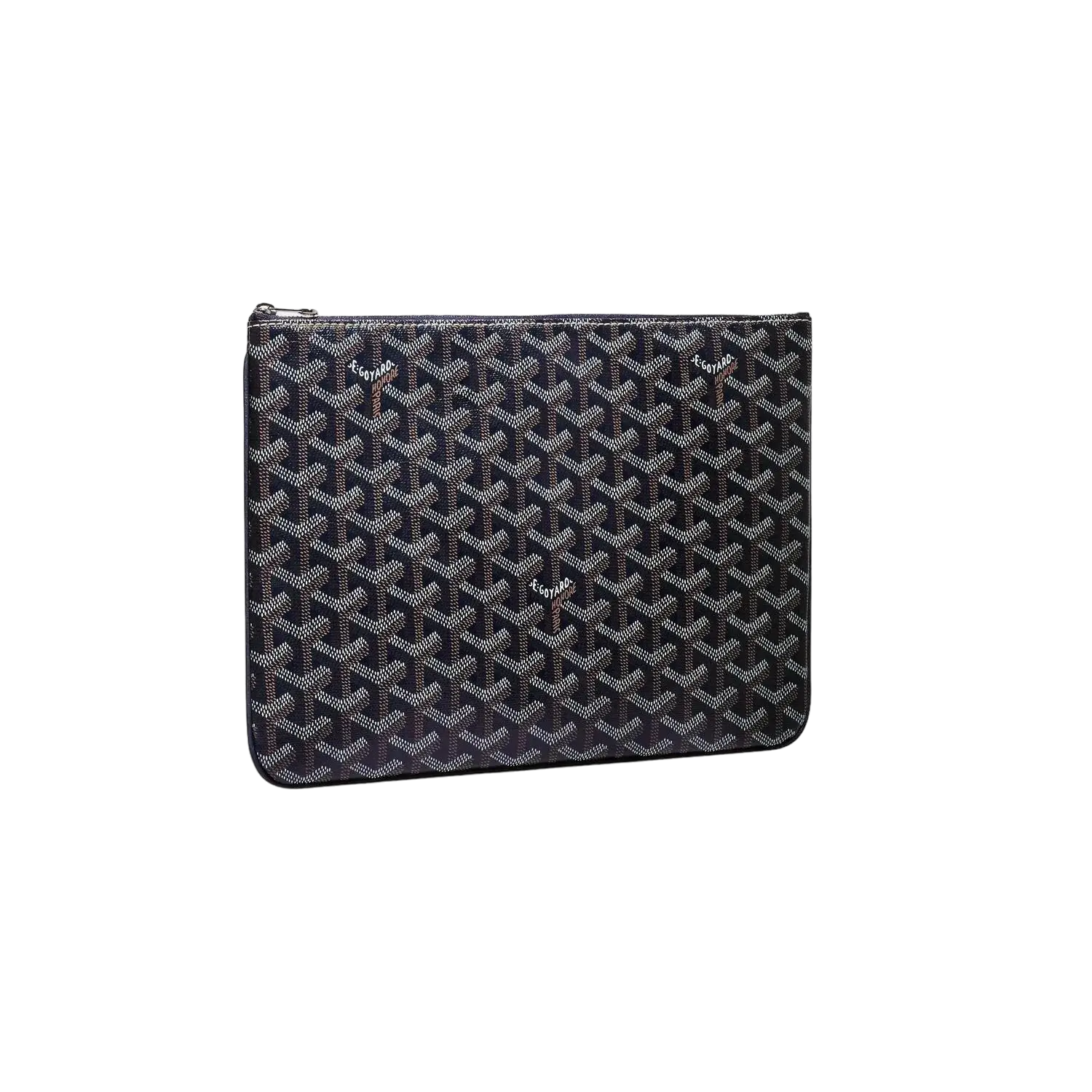 Goyard Senat Pouch Navy Blue Chrome Dubai