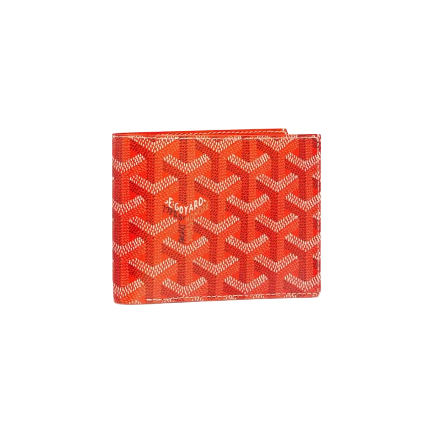 Goyard Victoire Wallet Orange Chrome Dubai