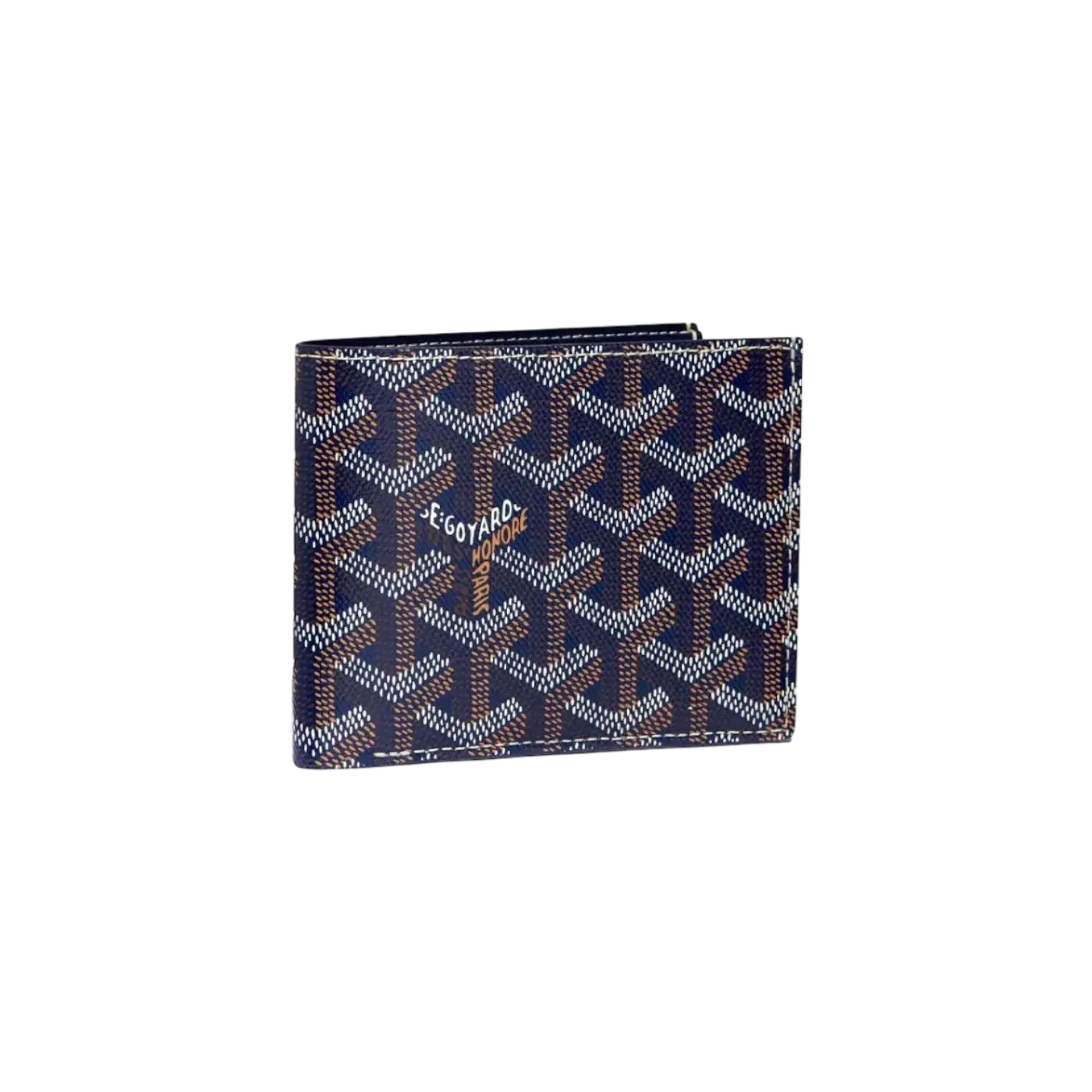 Goyard Victoire Wallet Navy Blue Chrome Dubai